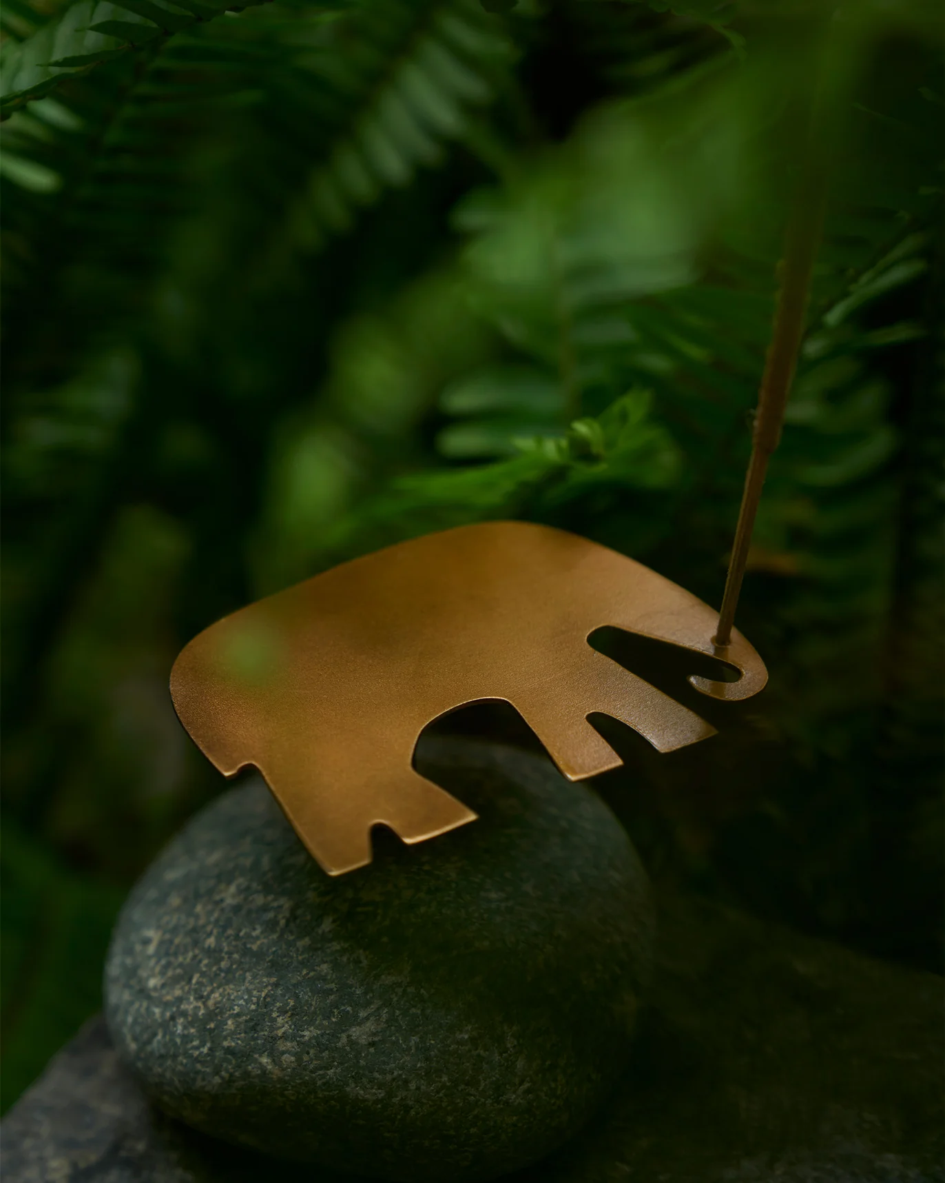 Ele Incense Holder - Bronze - Image 2