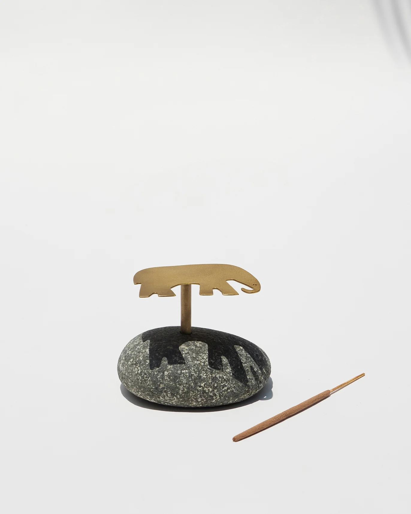 Ele Incense Holder - Gold - Image 2