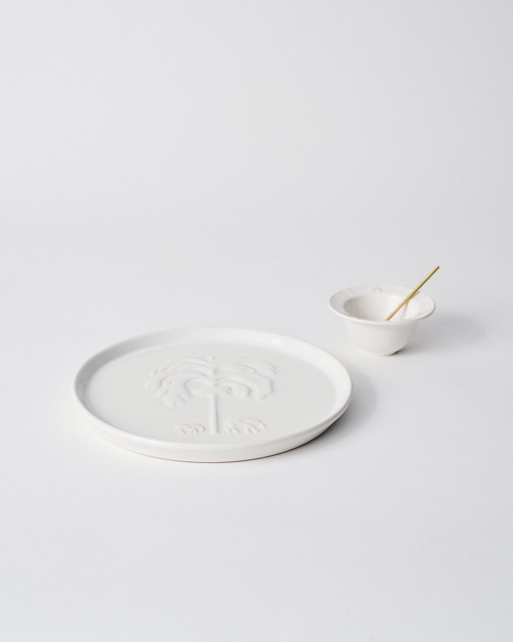 Ele Palm Chip & Dip Platter - Image 4