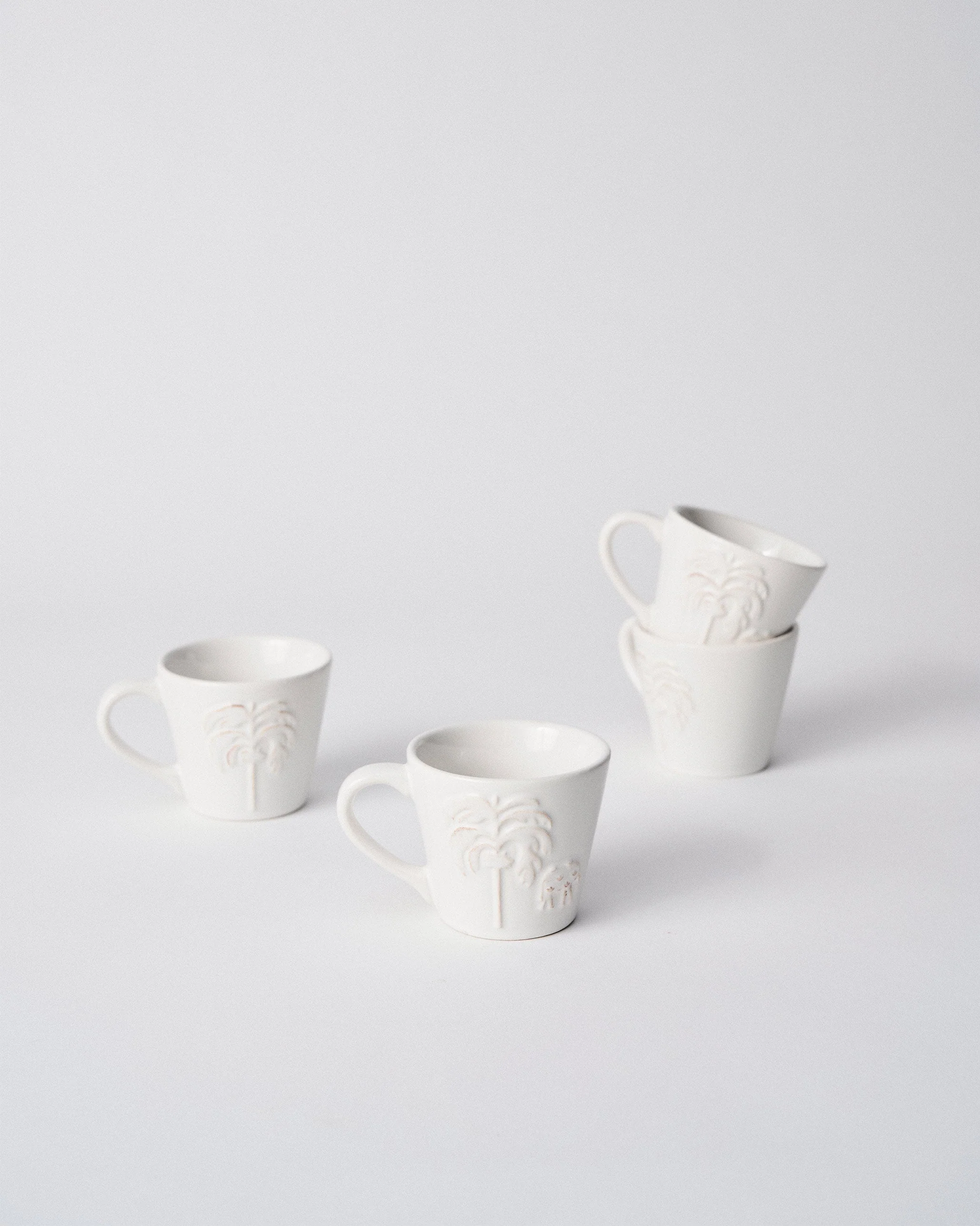 Ele Palm Espresso Mug - Set of 4 - Image 2