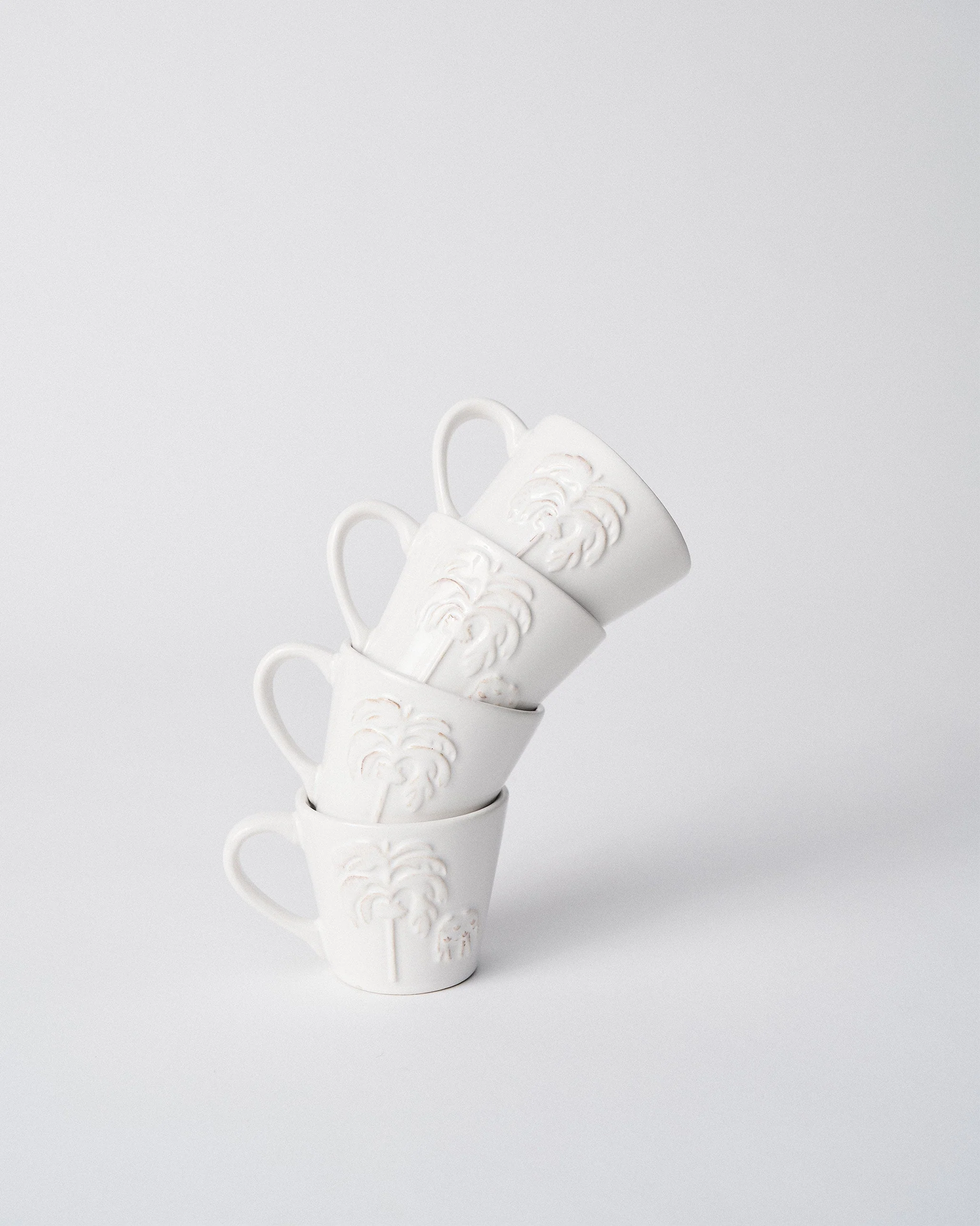 Ele Palm Espresso Mug - Set of 4 - Image 5