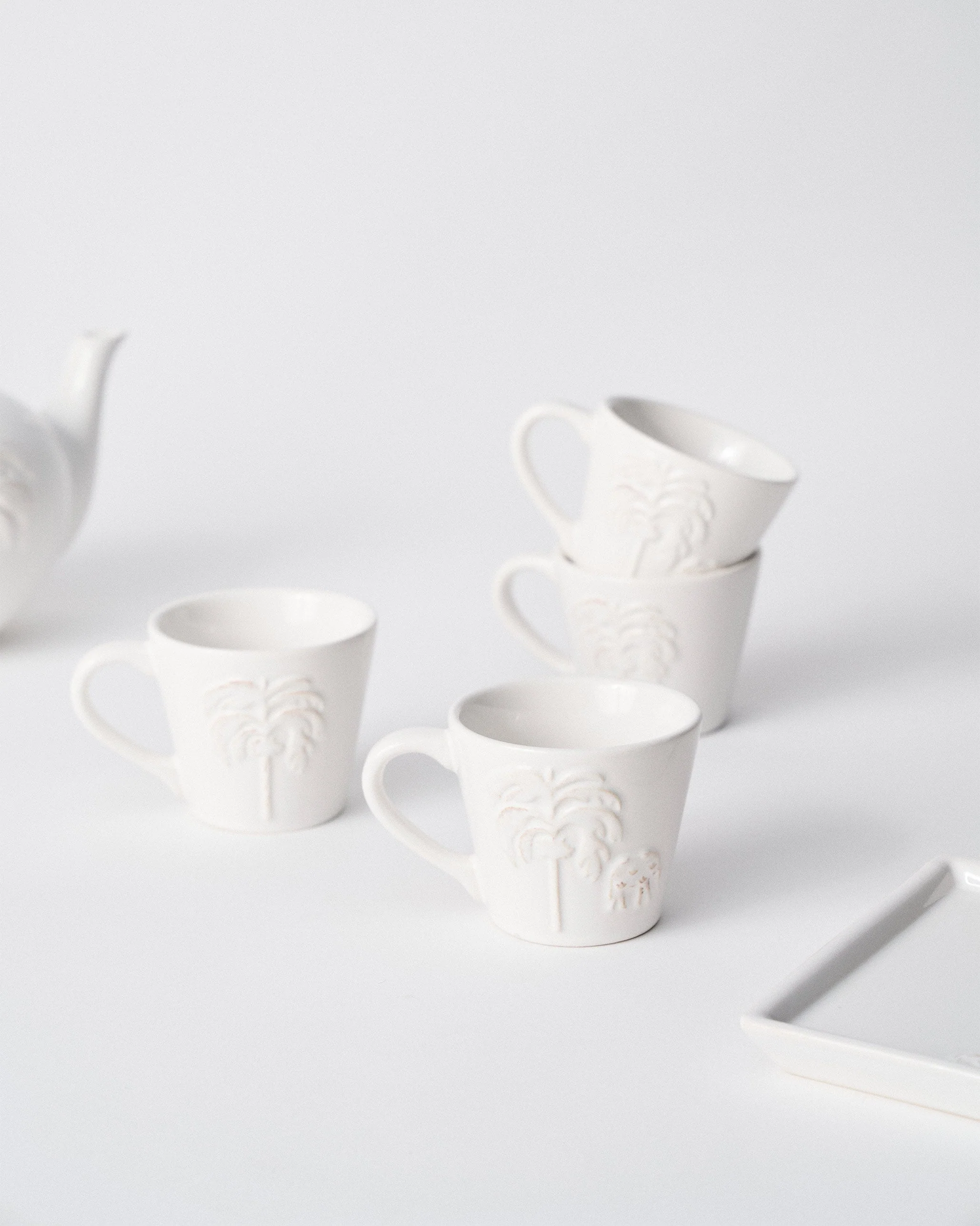 Ele Palm Espresso Mug - Set of 4 - Image 7
