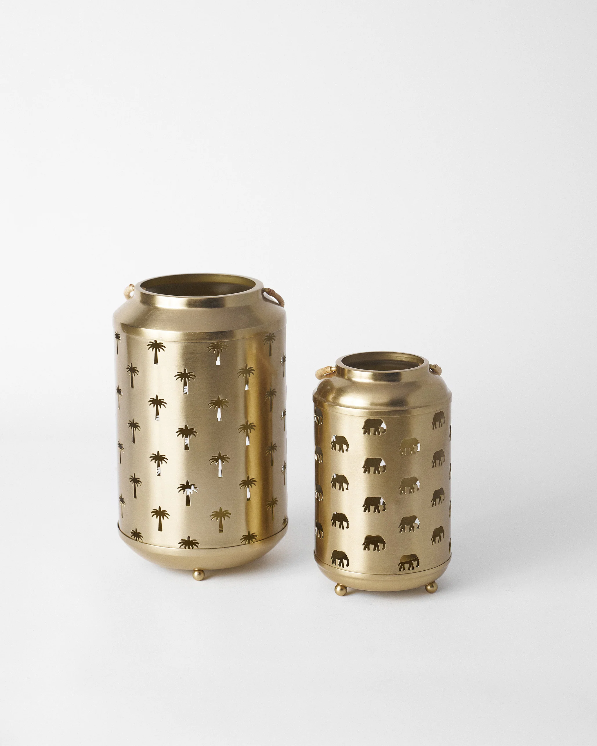Ele Palm lantern - Set of 2