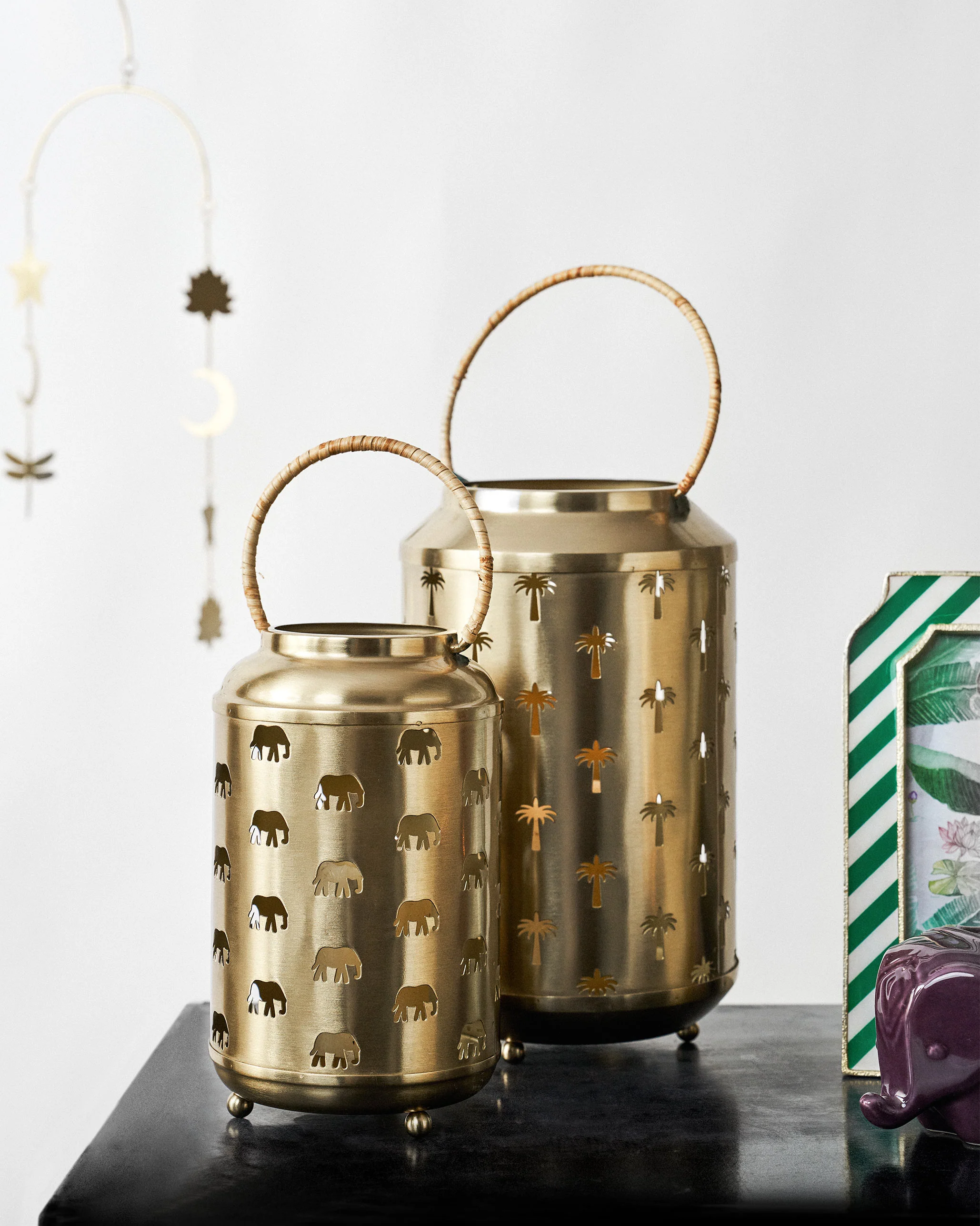 Ele Palm lantern - Set of 2 - Image 2
