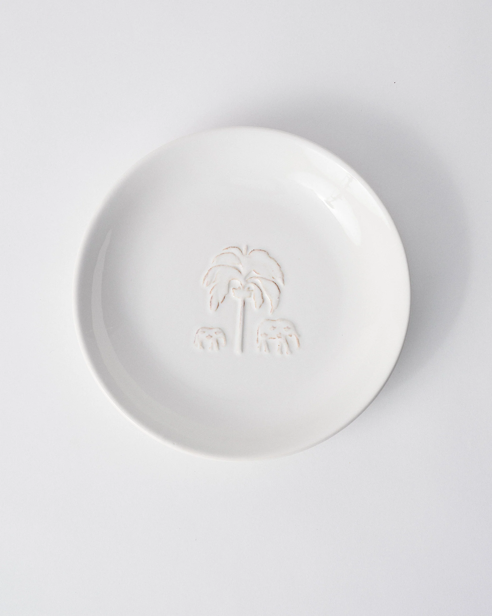 Ele Palm Pasta Plate
