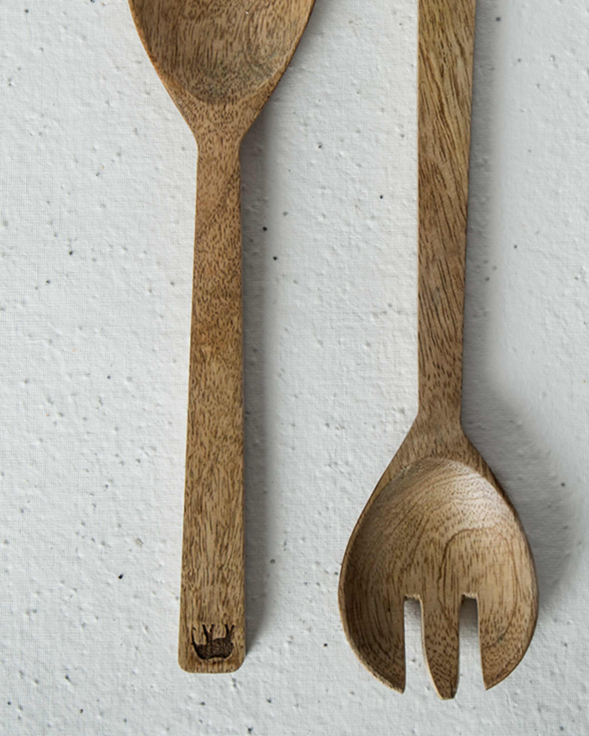 Ele Palm Salad Servers (Set of 2) - Image 2