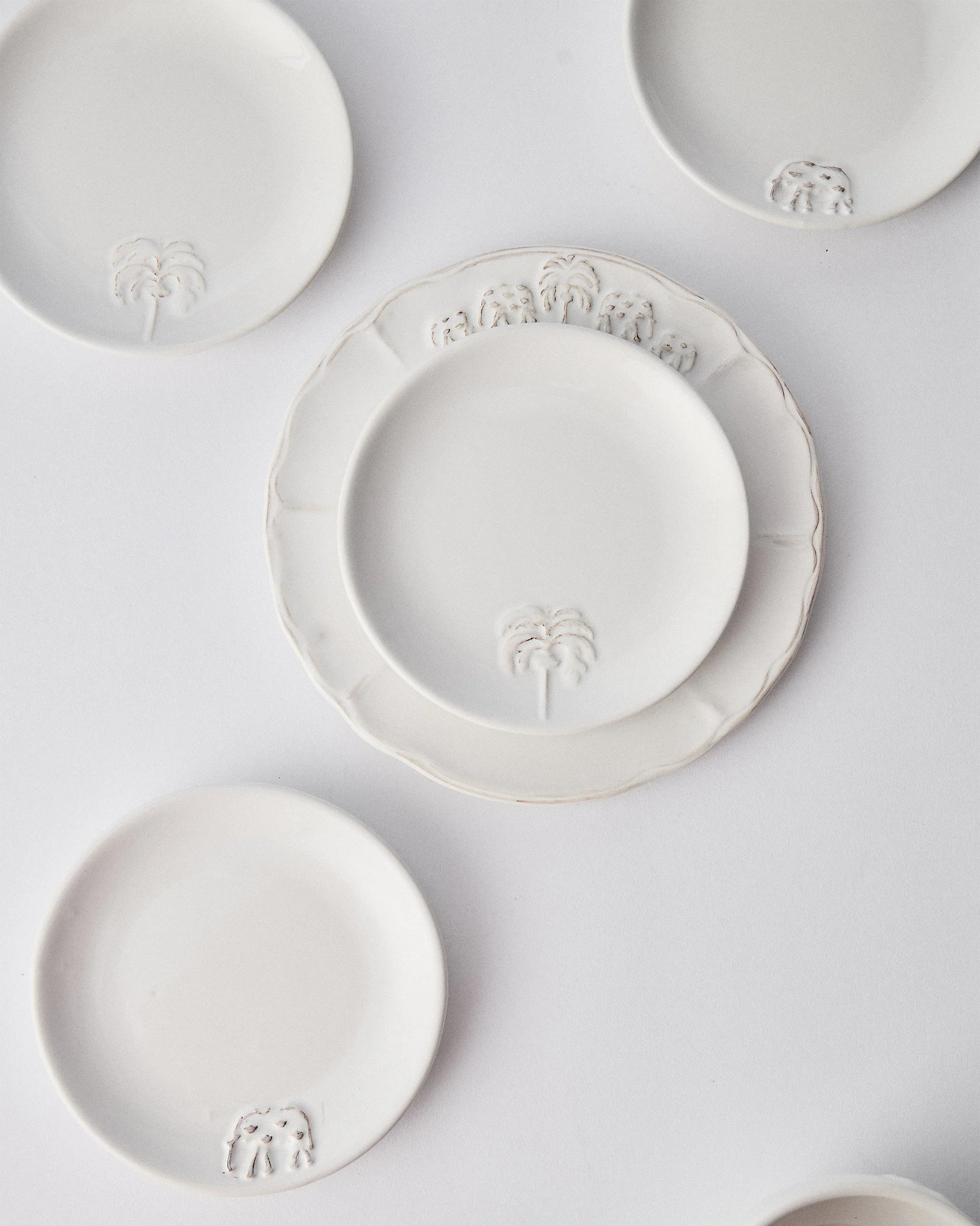 Ele Palm Tapas Plate - Set of 4 - Image 3