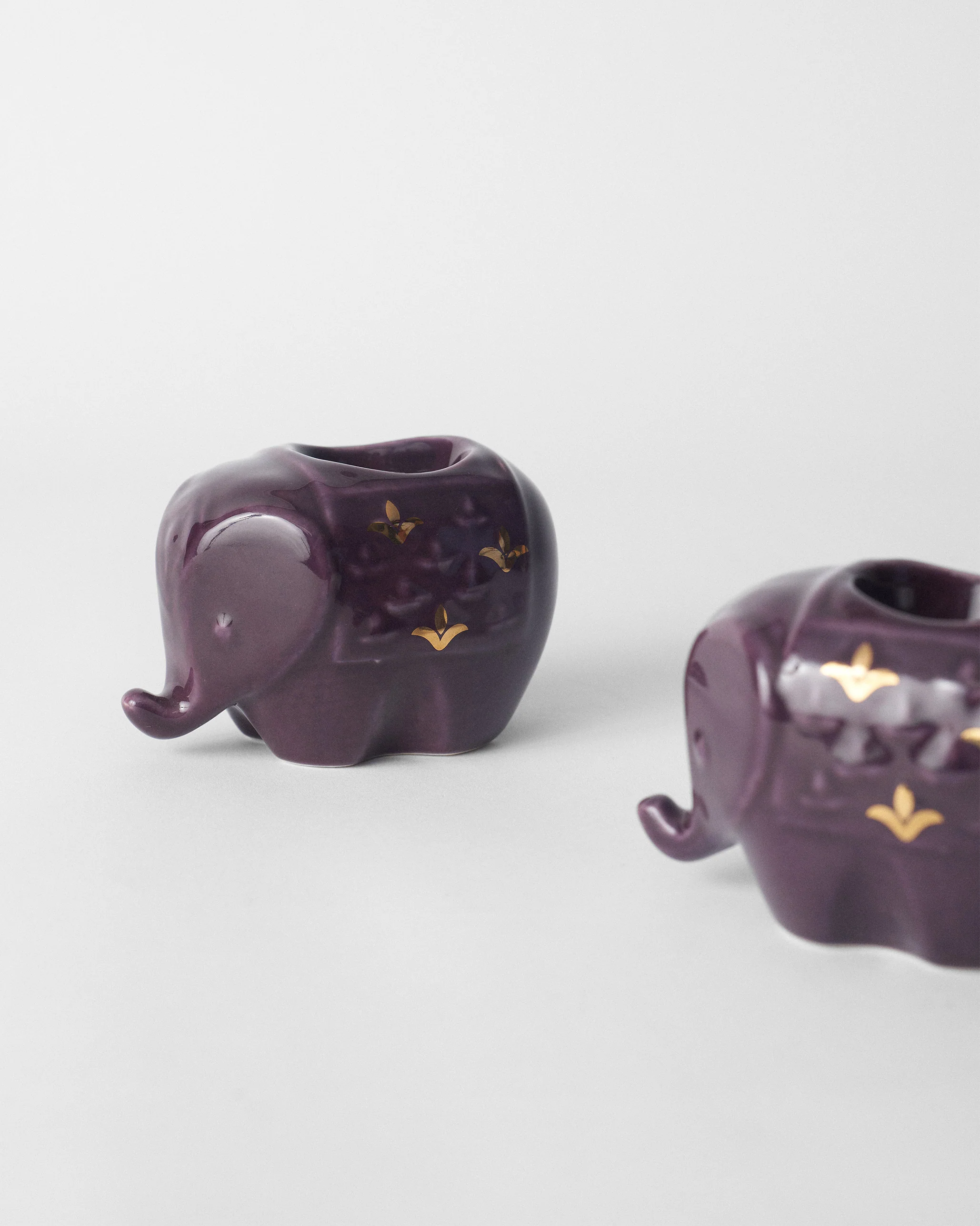 Ele Votive Set of 2 - Purple - Image 7