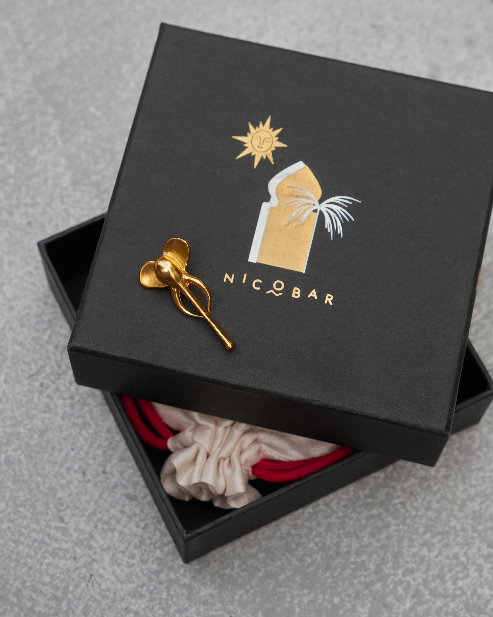 Elephant charm - Gold - Image 3