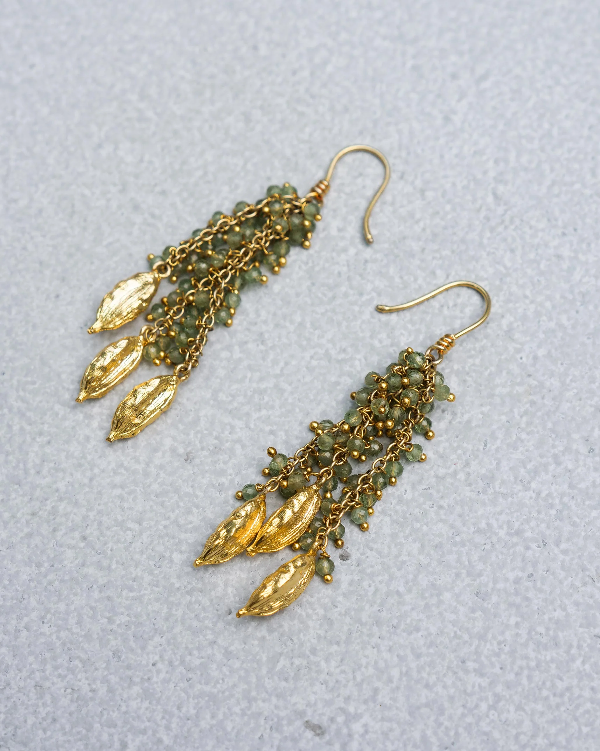 Ellka Dana Earrings - Gold - Image 2