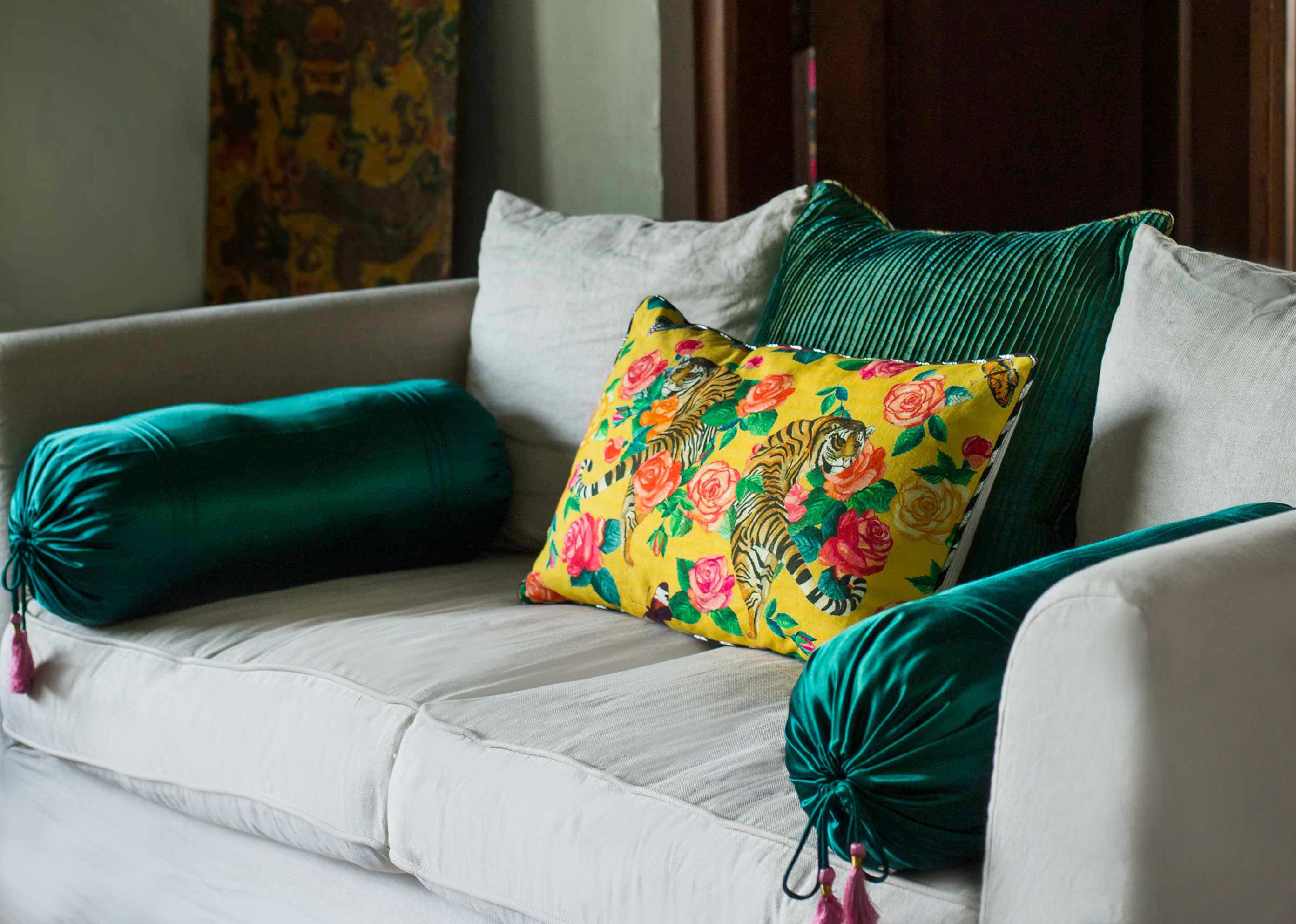 Emerald Bolster Cover - Image 3