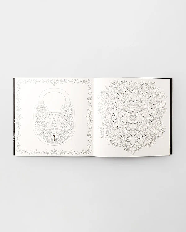 Enchanted Forest: An Inky Quest & Colouring Book - Image 2