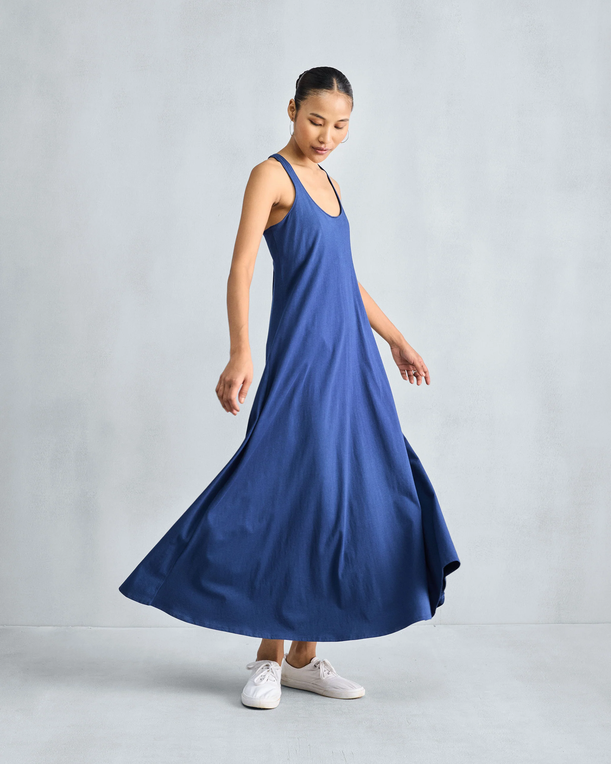 Esther Dress - Navy - Image 4