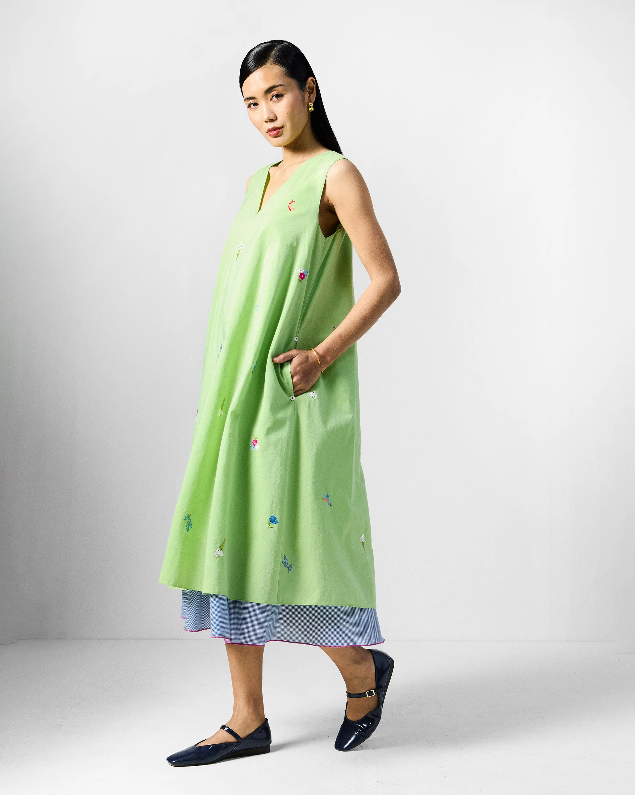 Ezra Dress - Multicolour Printed - Image 2