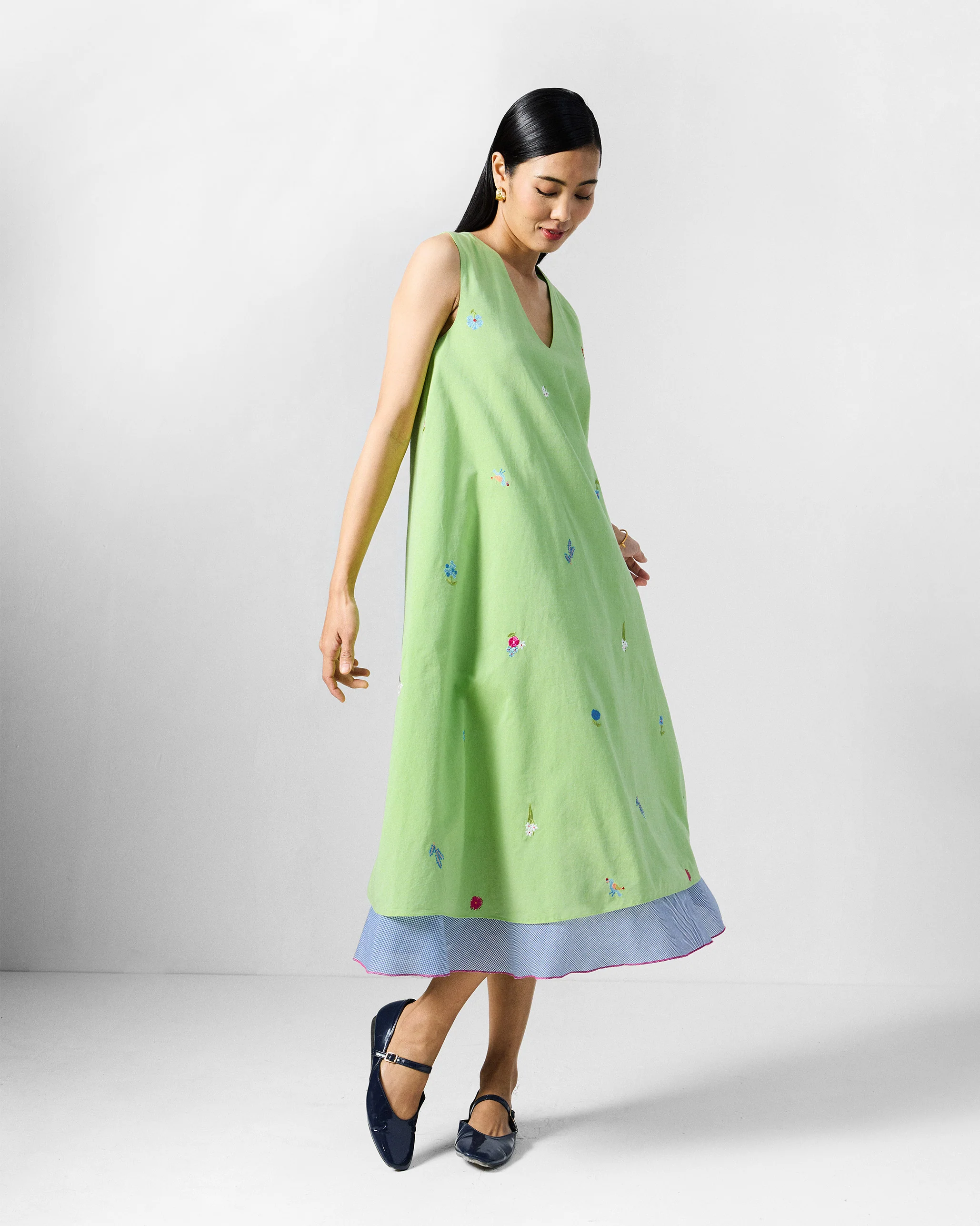 Ezra Dress - Multicolour Printed - Image 7