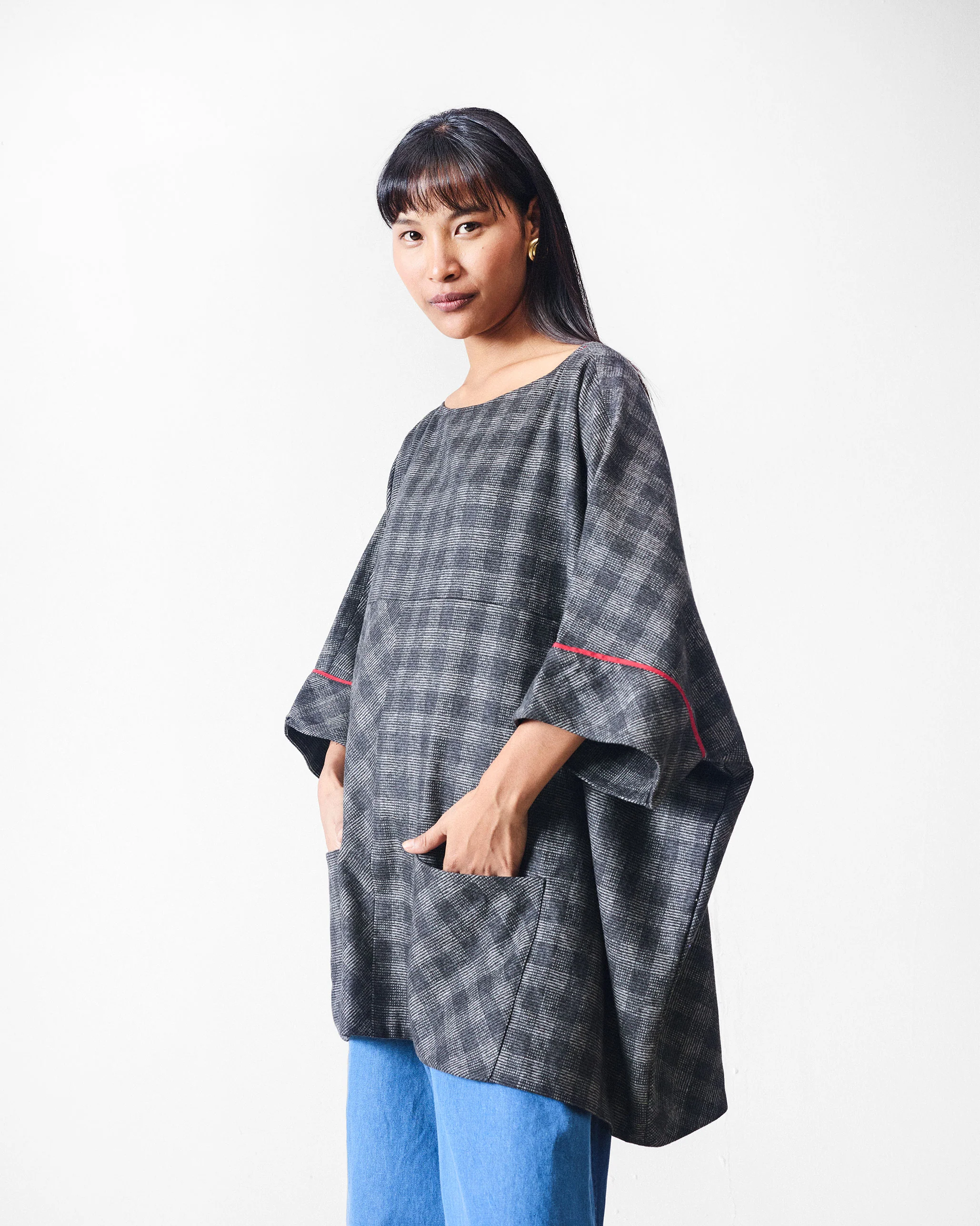 Fable Top - Black & Charcoal - Image 8