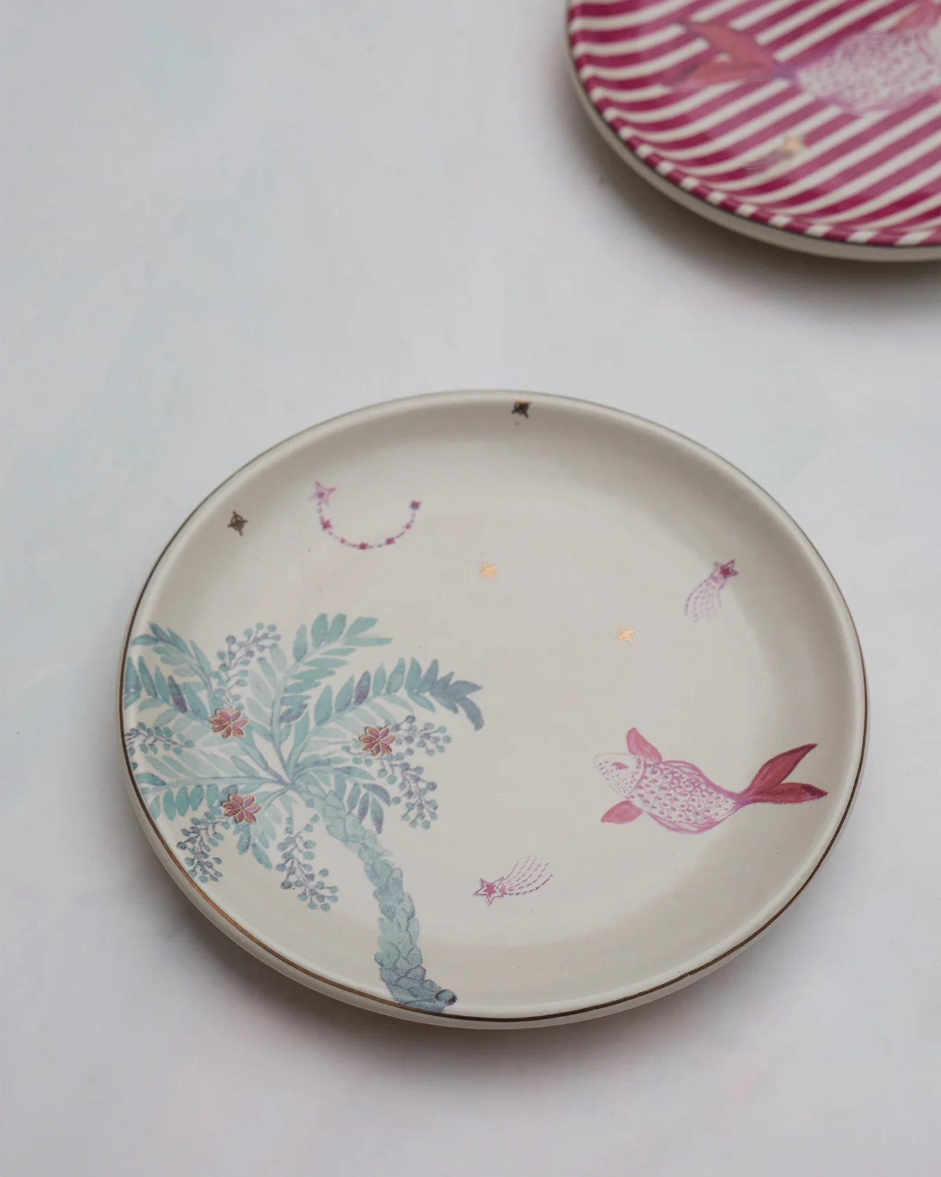 Fantasy Tea Plates (Set of 4) - Image 4