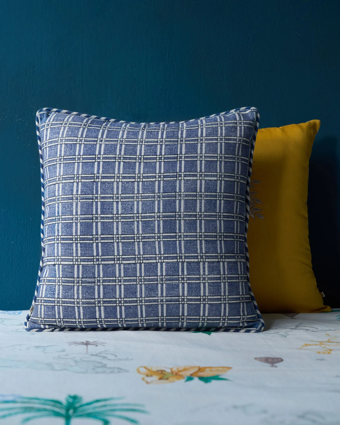 Farmhouse Cushion Cover - Reversible - Image 3