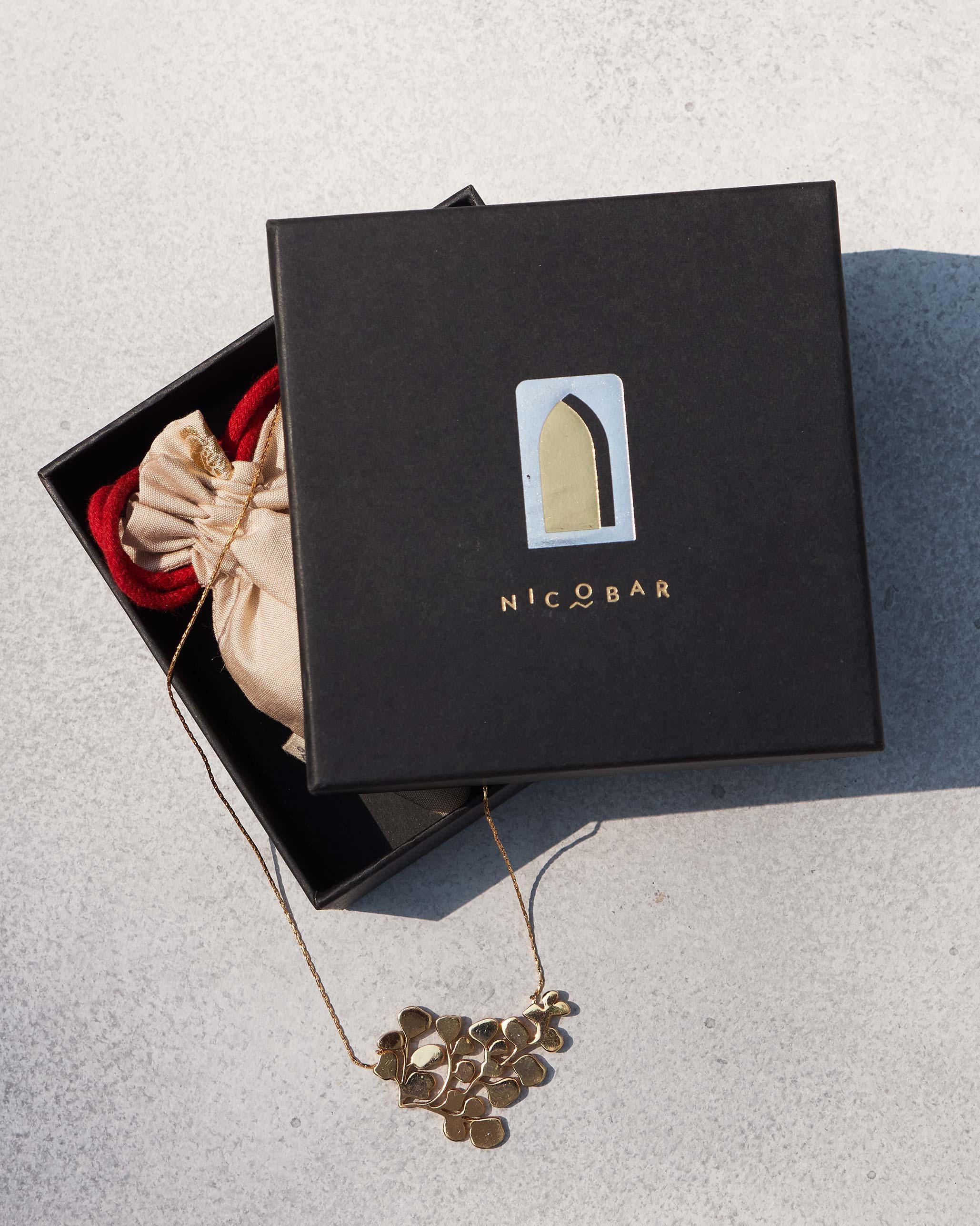 Fern Necklace - Gold - Image 3
