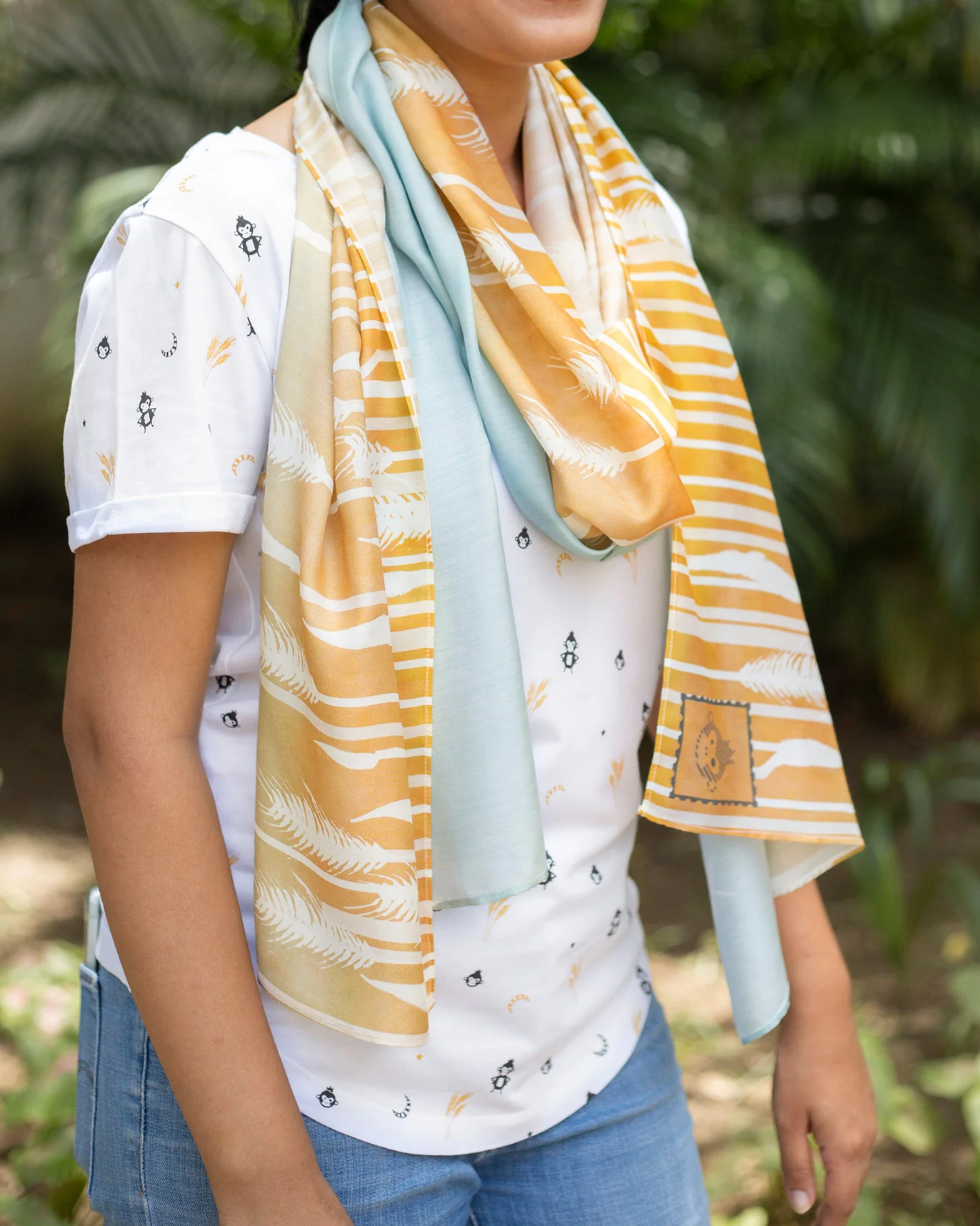 Field of Wheat Scarf - Image 2
