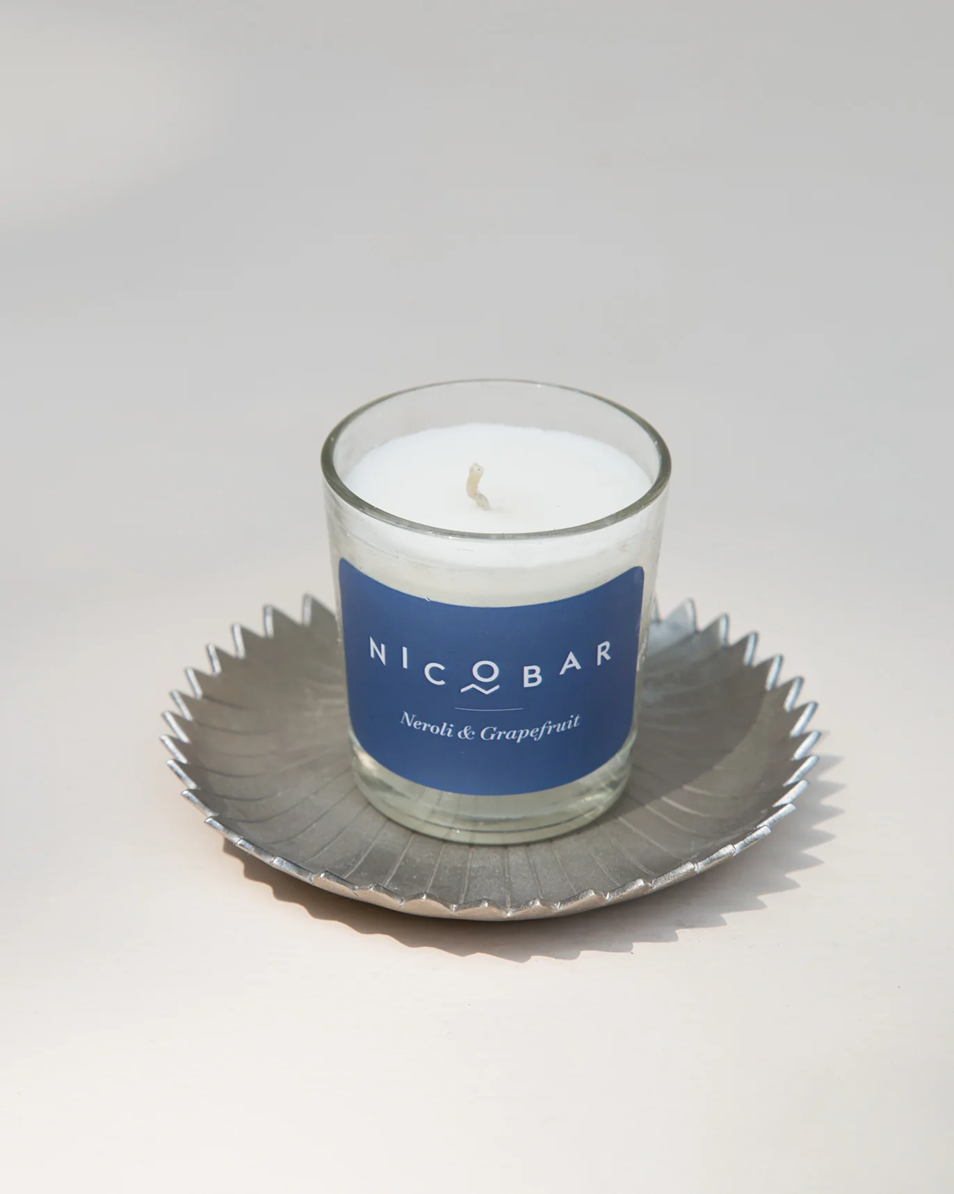 Fiji Fan Palm Leaf & Candle Set - Image 2