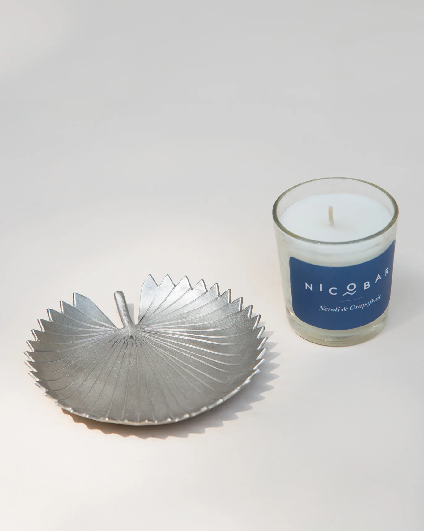 Fiji Fan Palm Leaf & Candle Set - Image 4