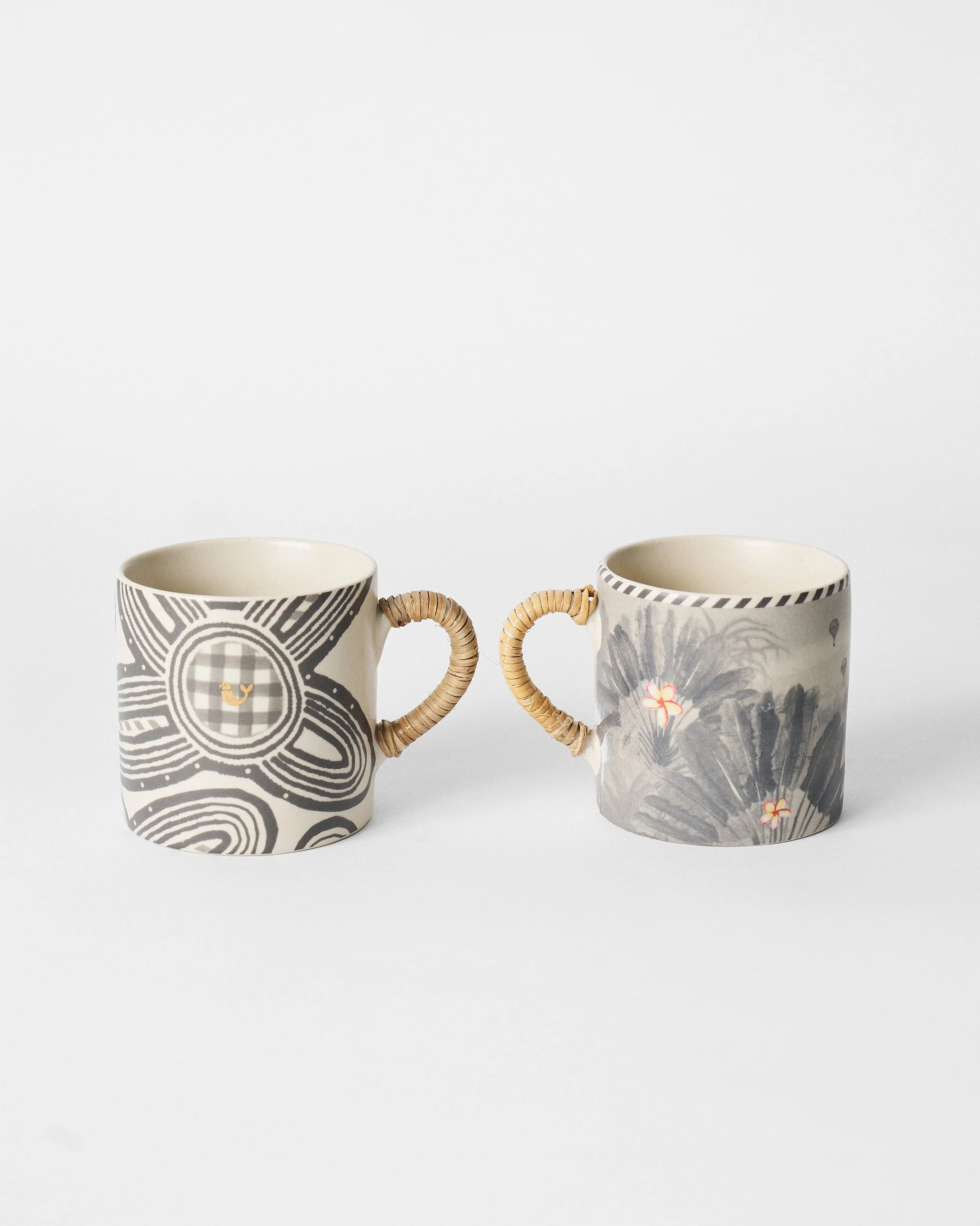 Flamingo Lush Straight Mug - Set of 2 - Image 3