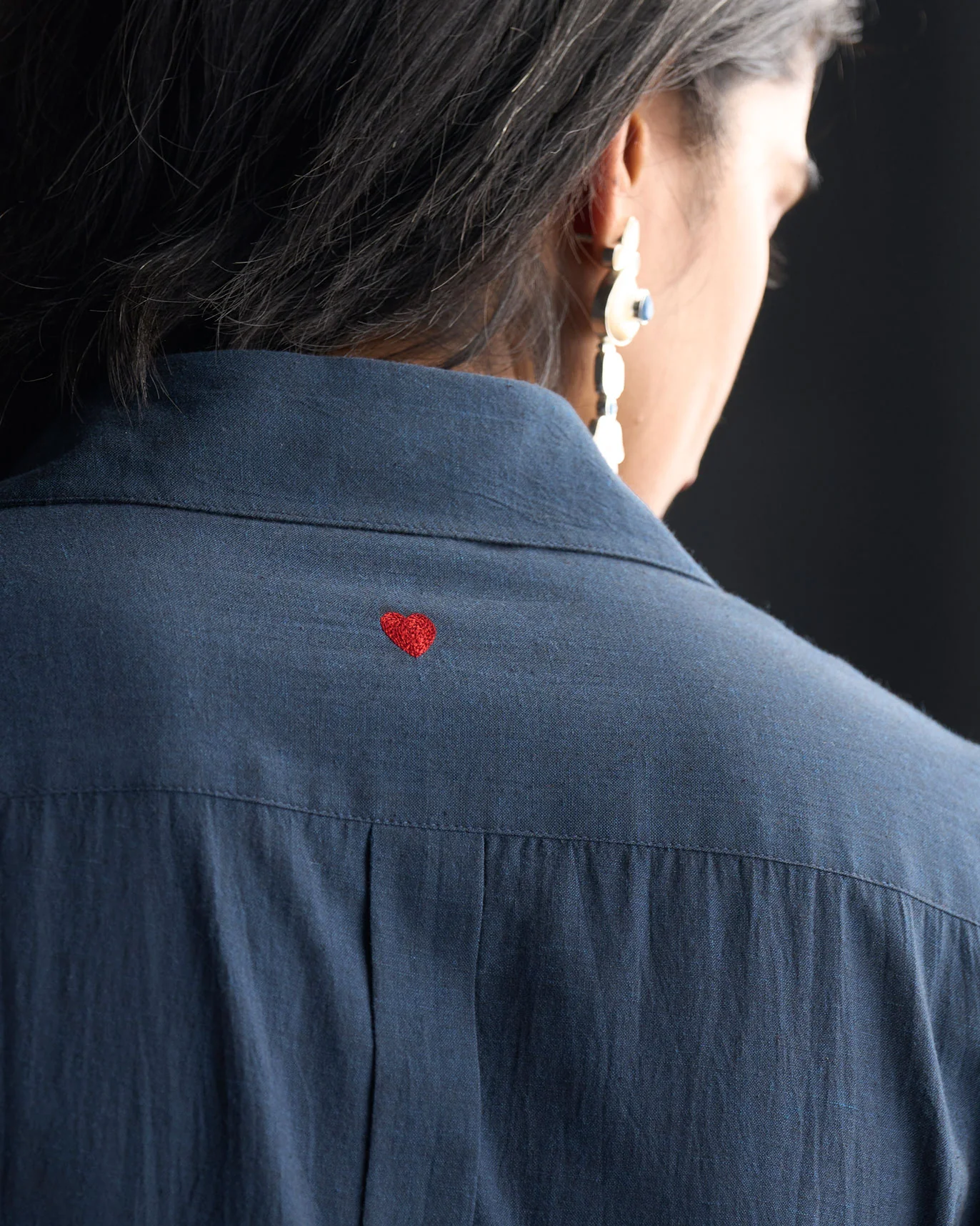 Flared Kurta - Blue - Image 2