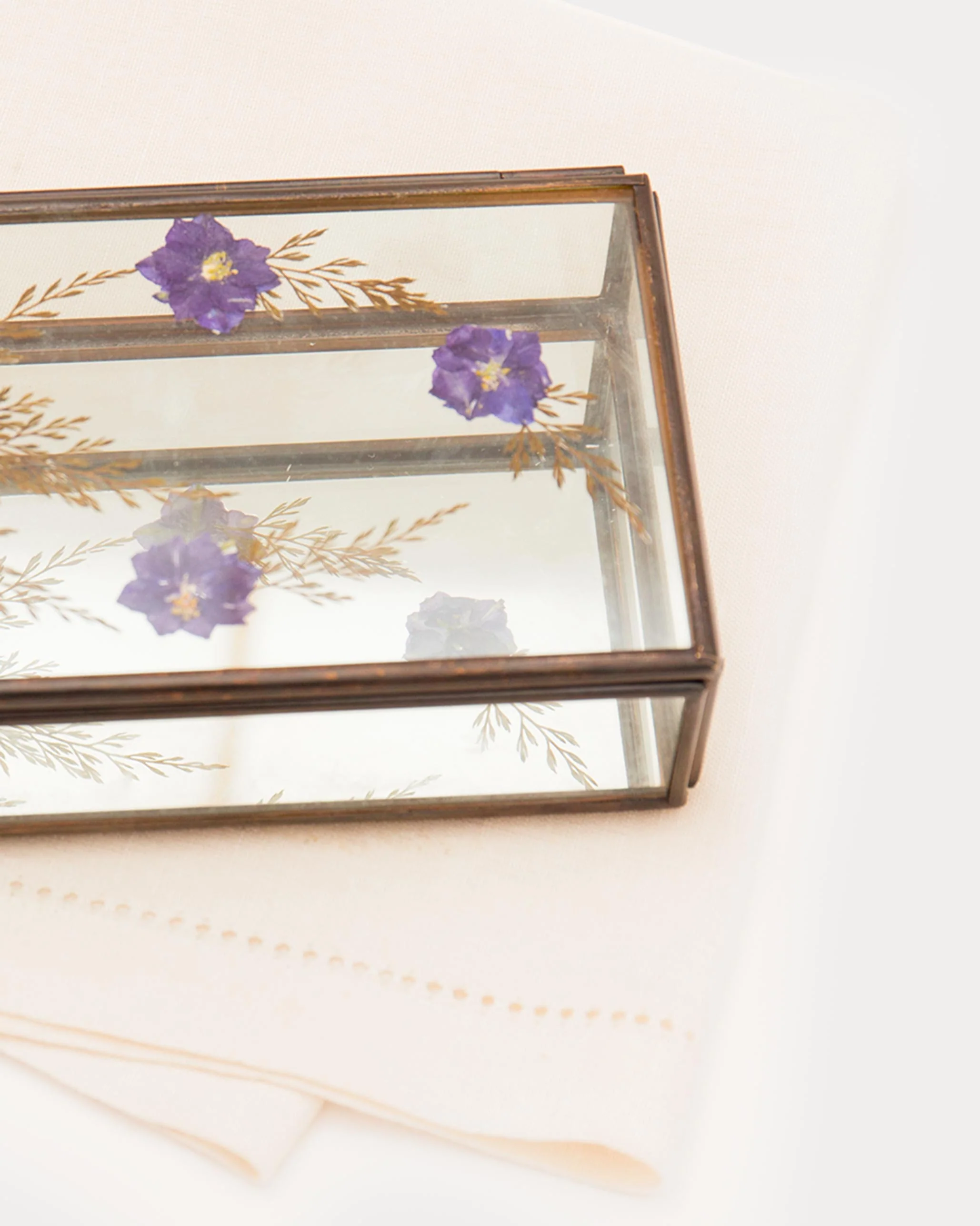 Fleur Jewellery Box - Lilac - Image 2