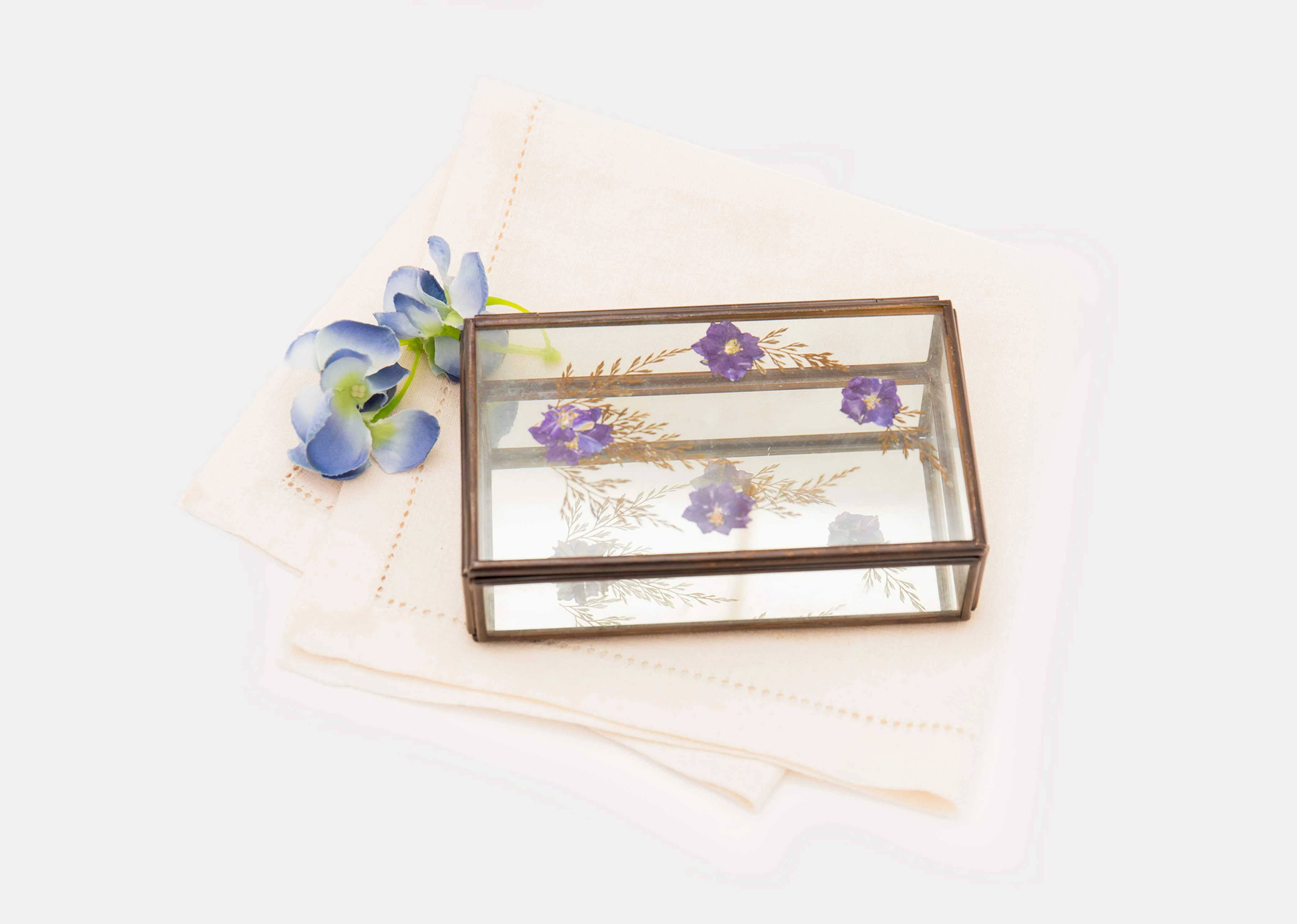Fleur Jewellery Box - Lilac - Image 3