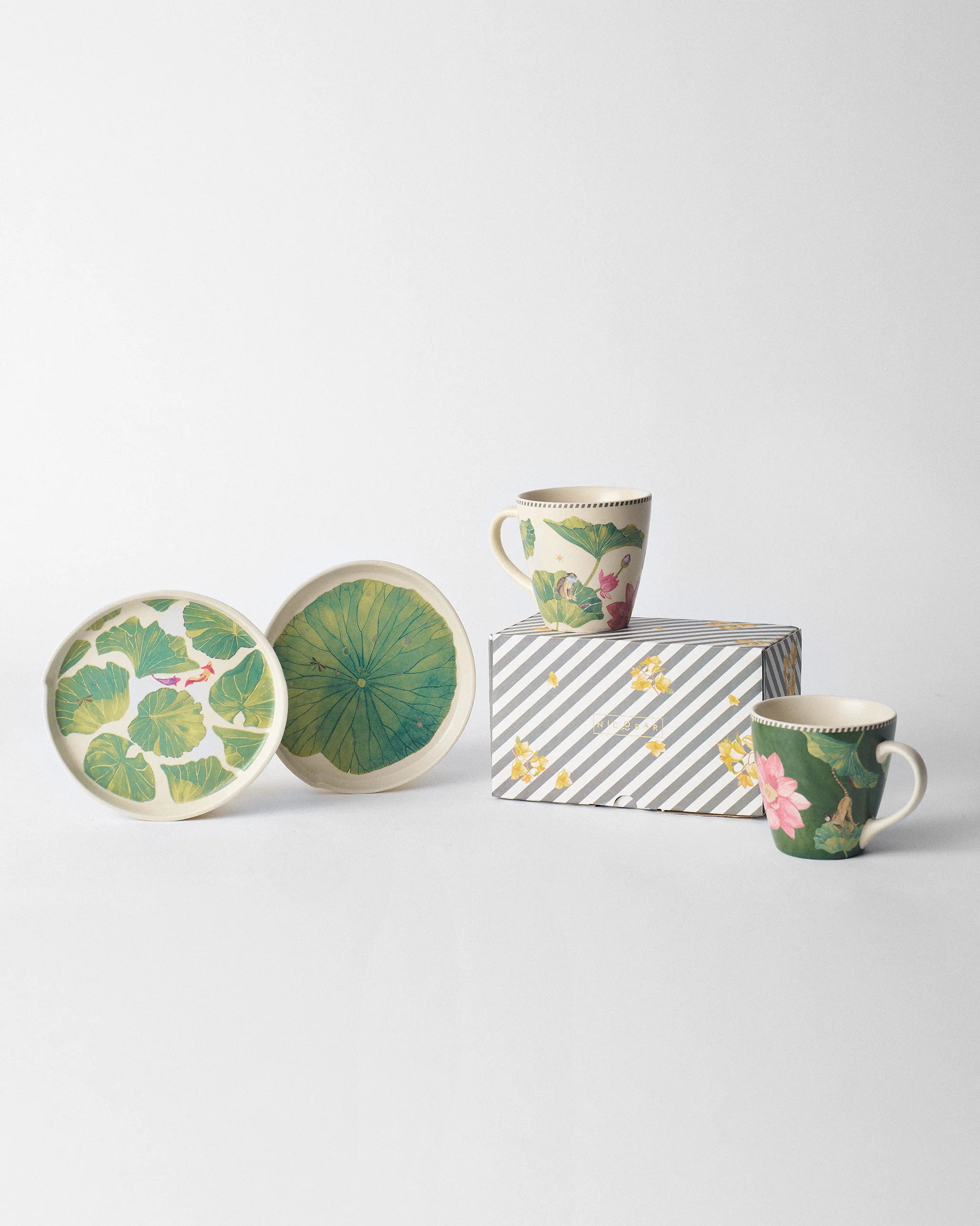 Lily Pond Dessert Plate - Image 5