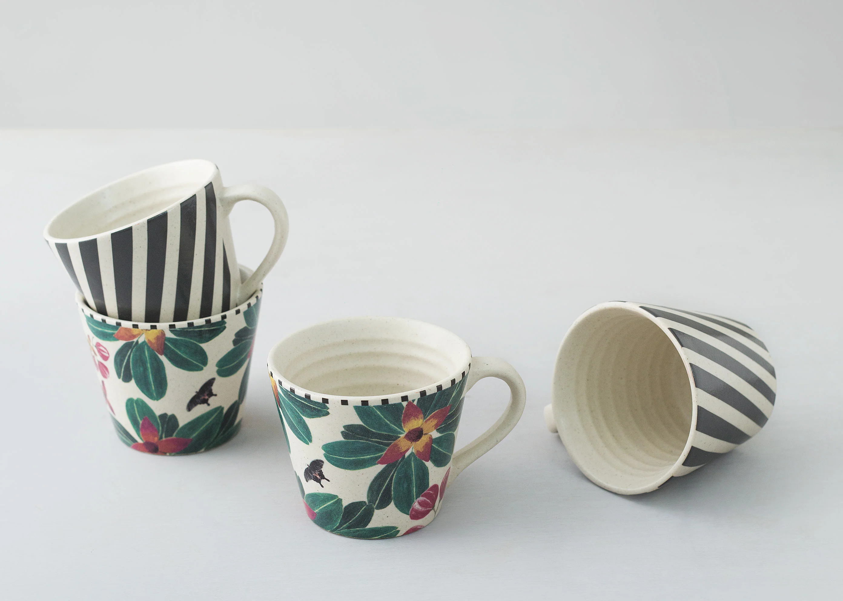 Flora Espresso Mug (Set of 4) - Image 3