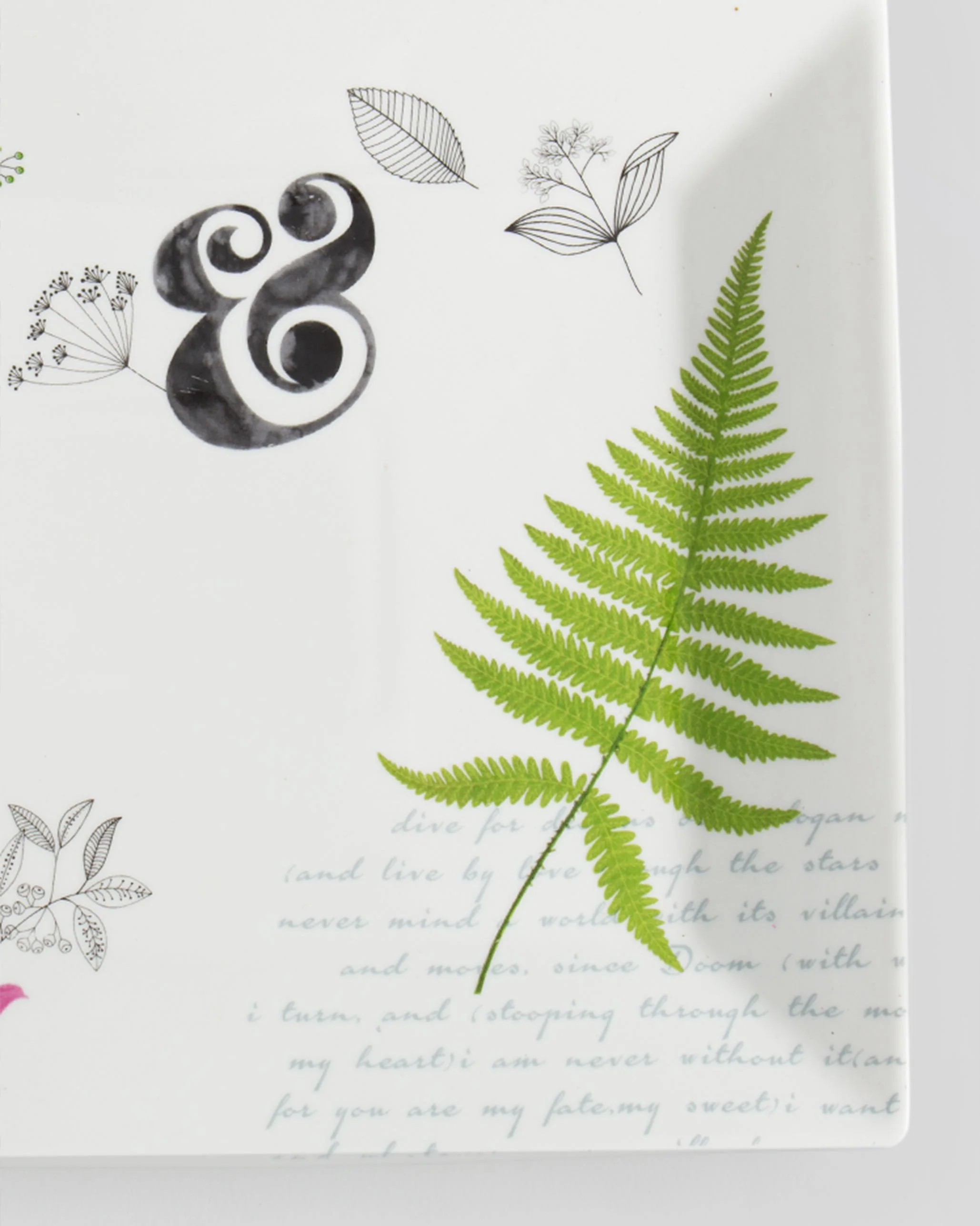 Flora Fauna Rectangular Platter - Image 2
