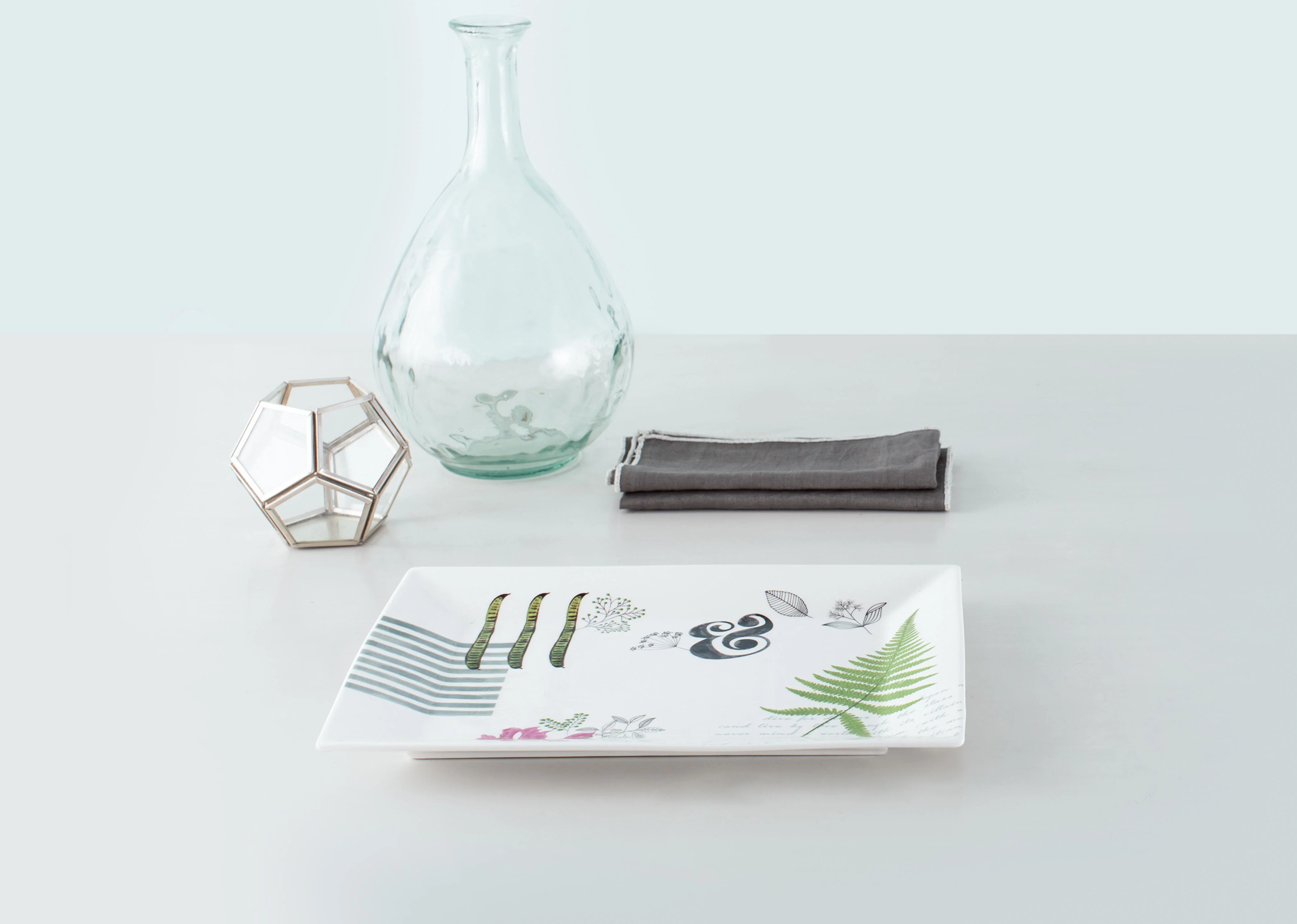 Flora Fauna Rectangular Platter - Image 3