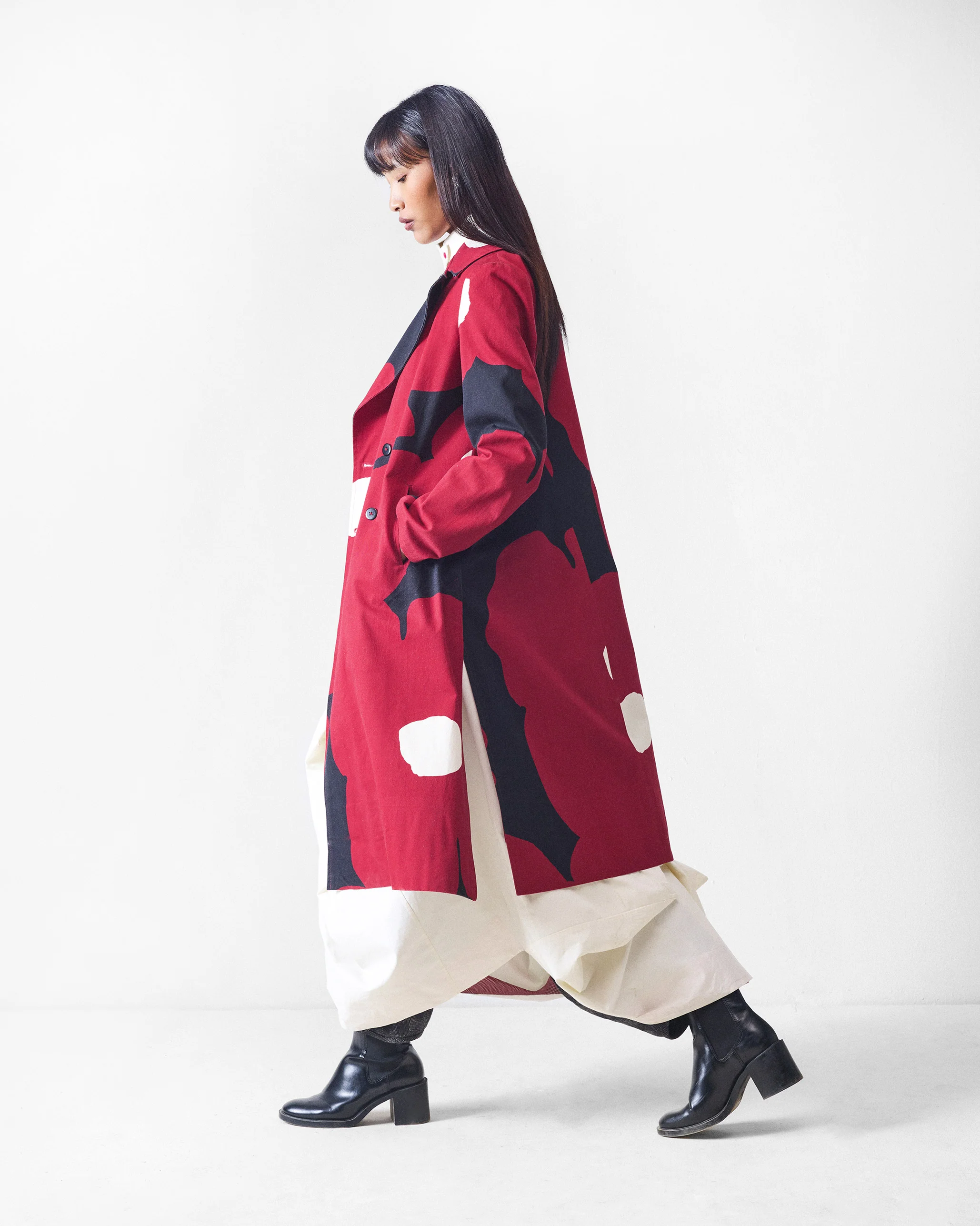 Flourish Jacket - Red & Black - Image 2