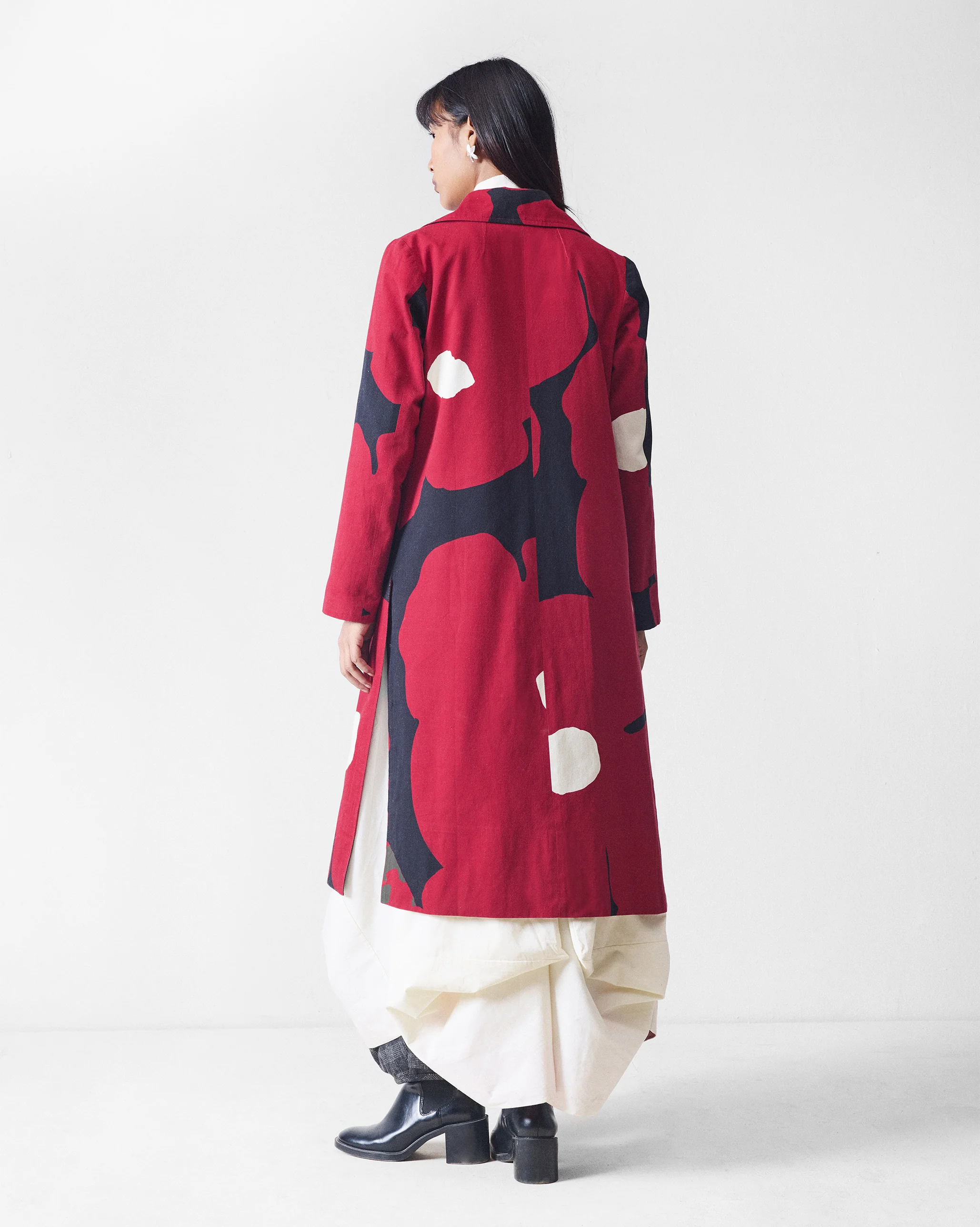 Flourish Jacket - Red & Black - Image 3