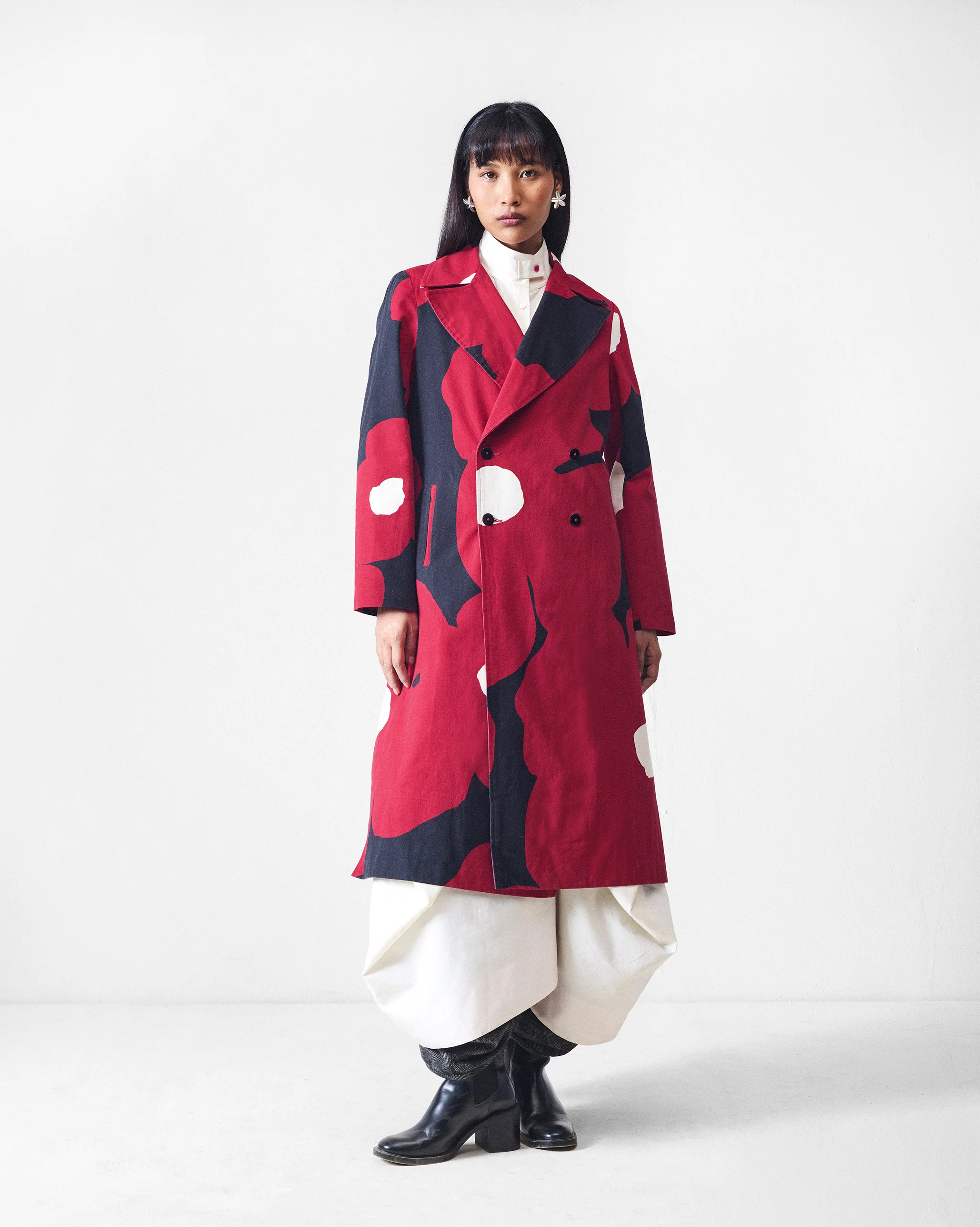Flourish Jacket - Red & Black - Image 5