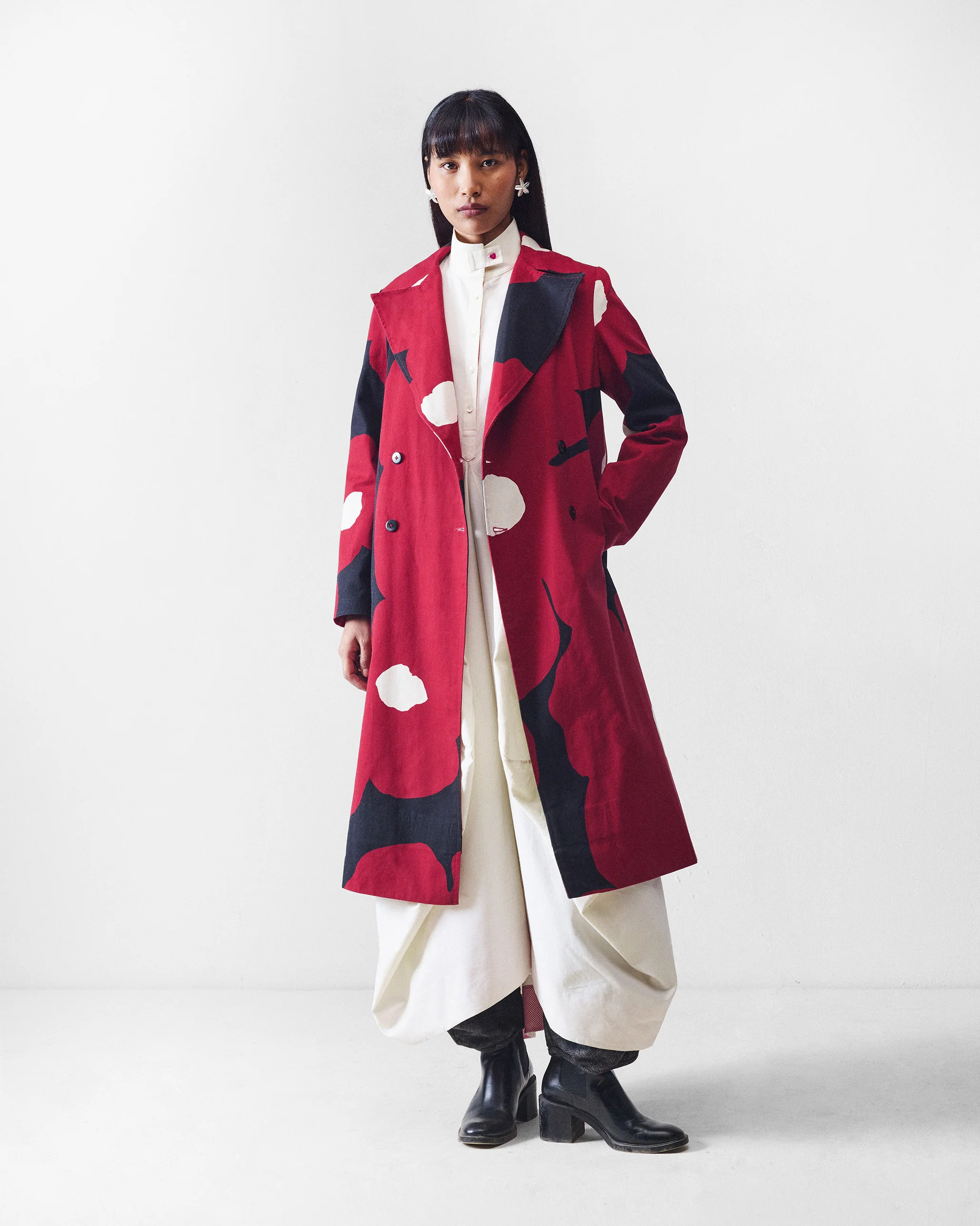 Flourish Jacket - Red & Black - Image 6