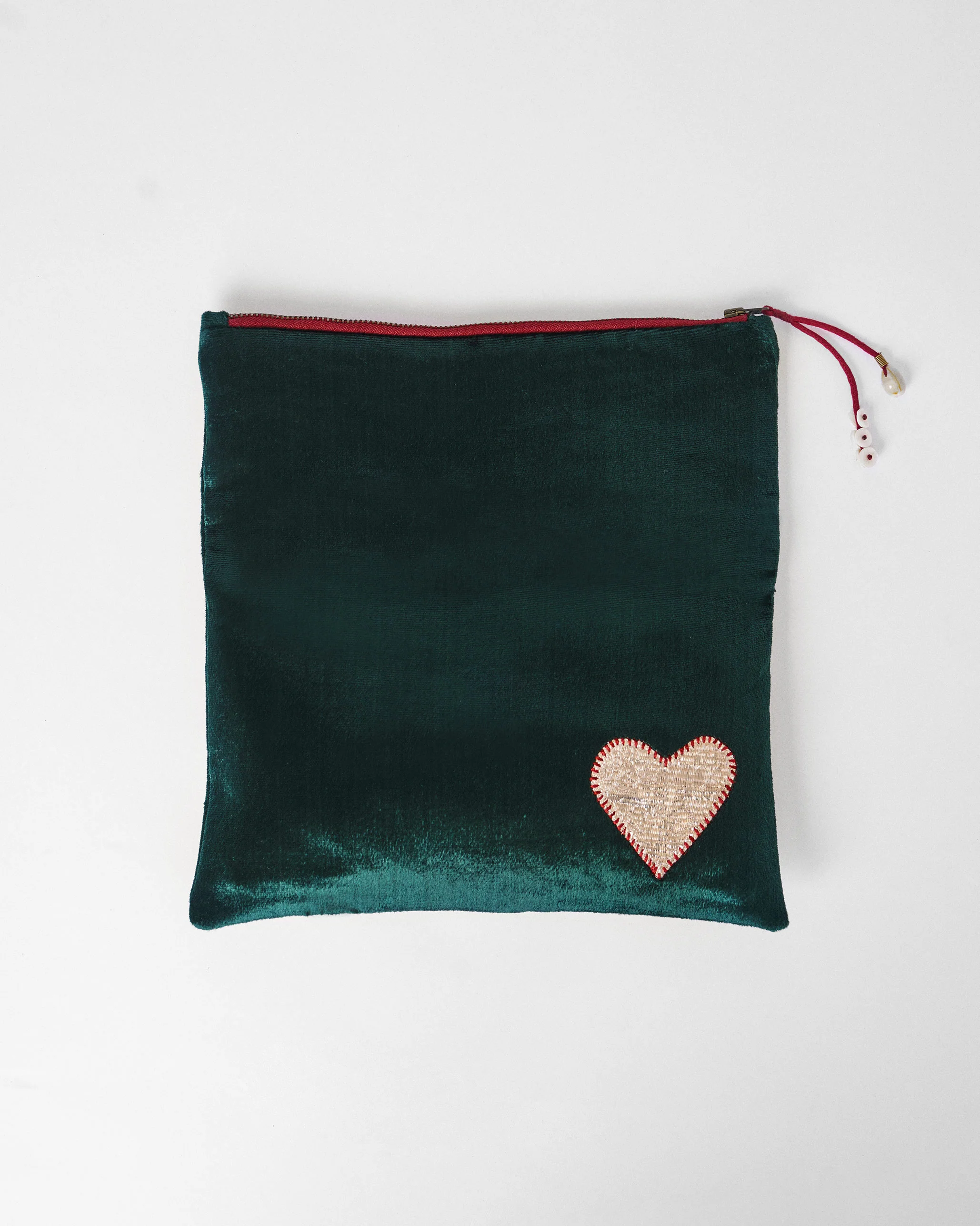 Fold Over Clutch - Green - Image 2