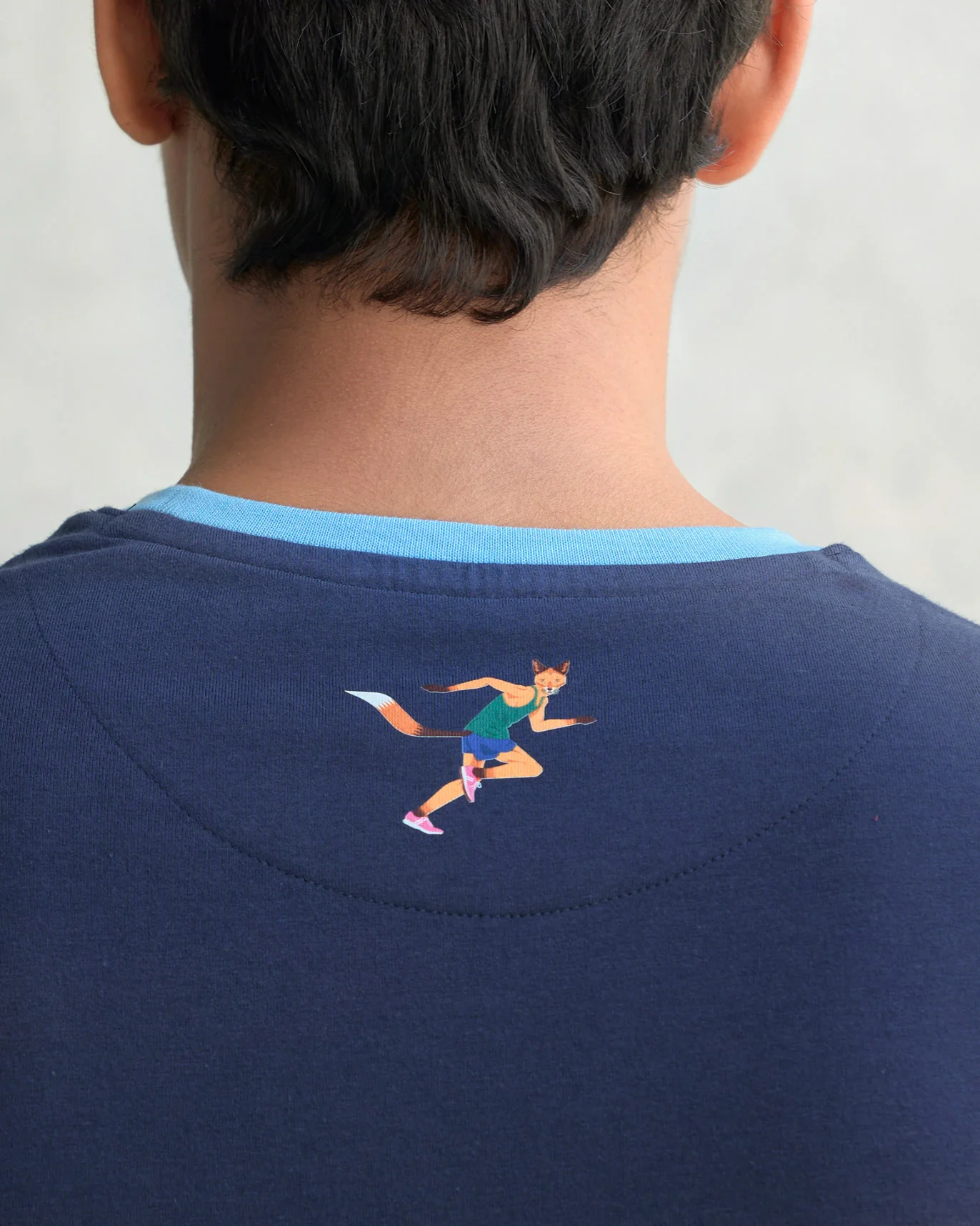Fox Crew Neck T-shirt - Multi - Image 2