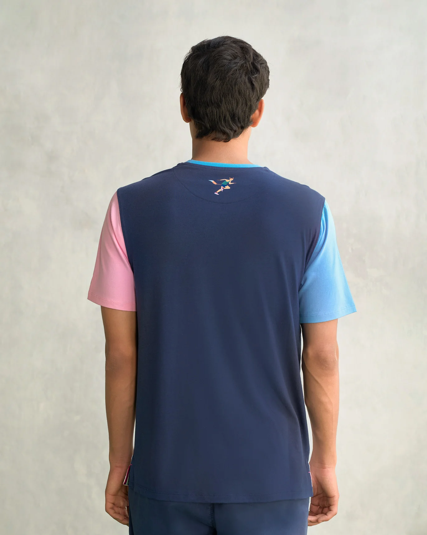 Fox Crew Neck T-shirt - Multi - Image 5