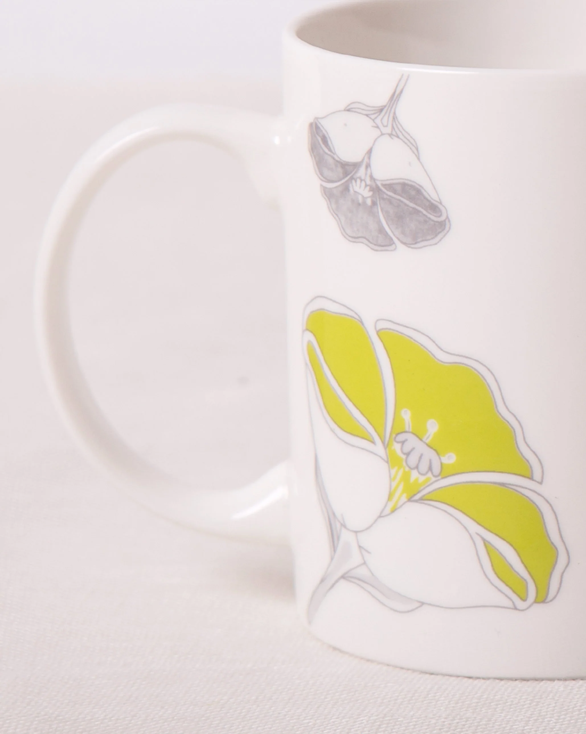 Frangi Flower Mug - Lime - Image 2