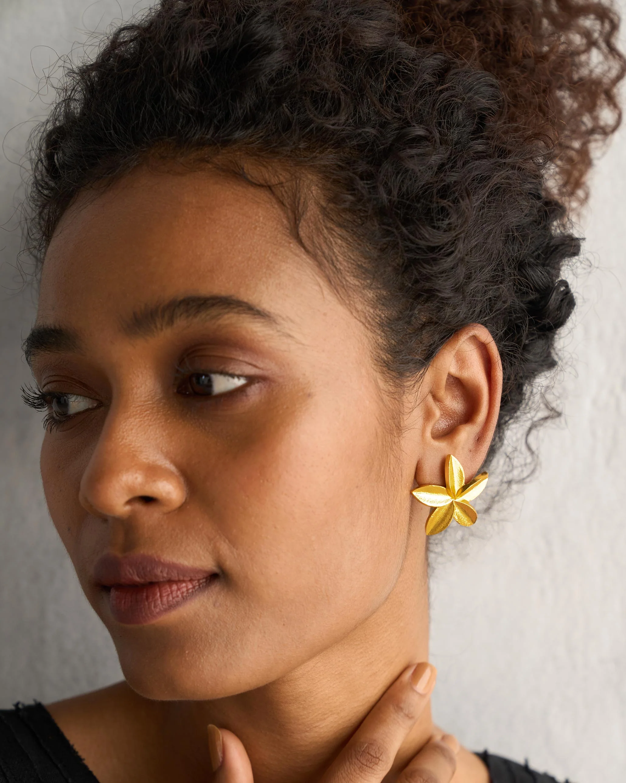 Frangi Studs - Gold - Image 3