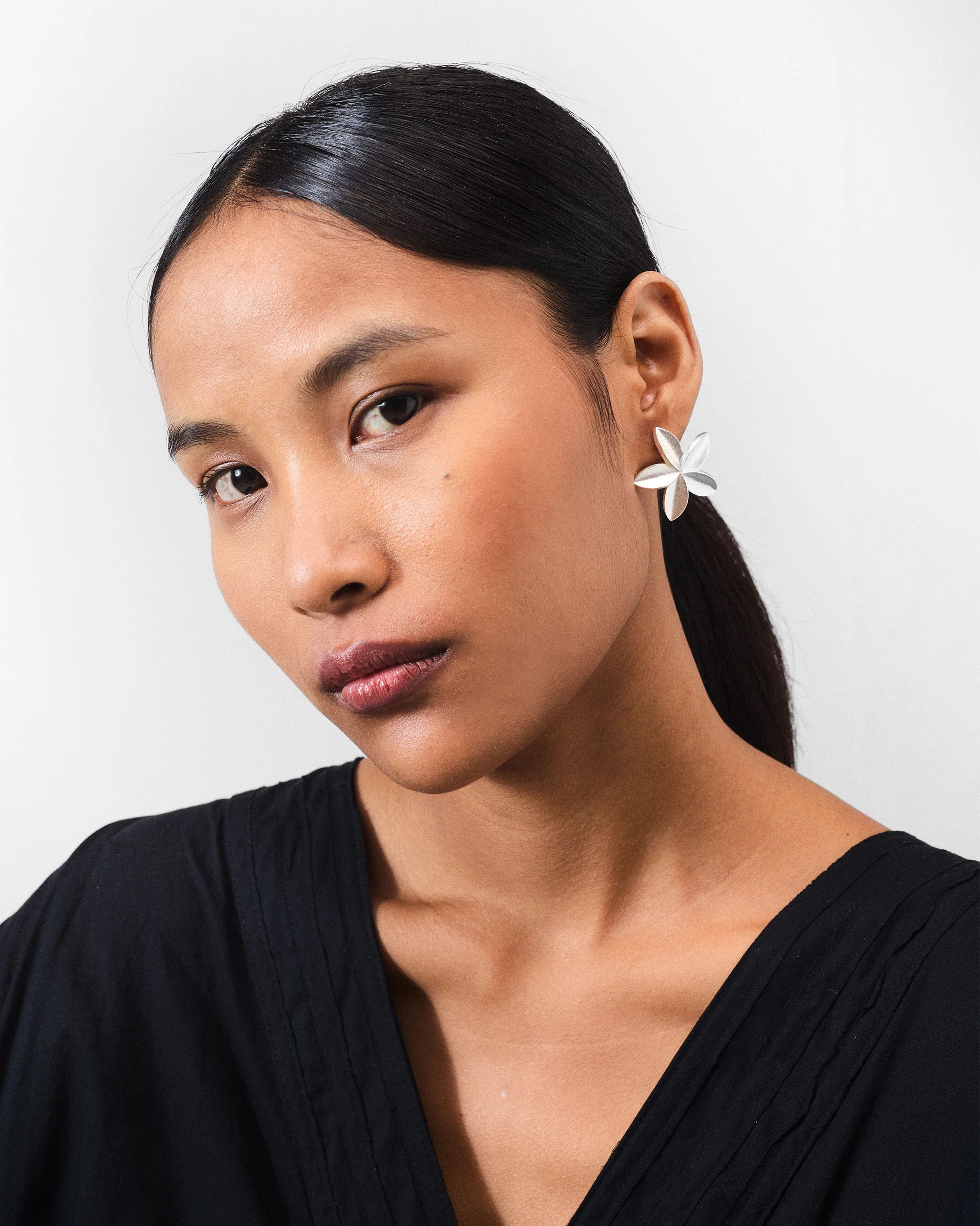 Frangi Studs - Silver - Image 5