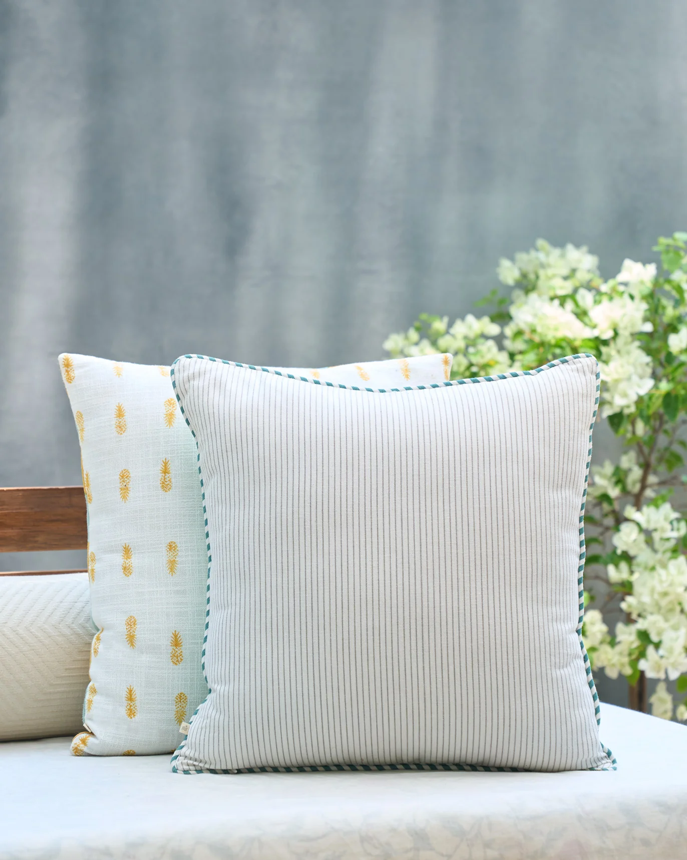 Frangipani Cushion Cover - Image 3