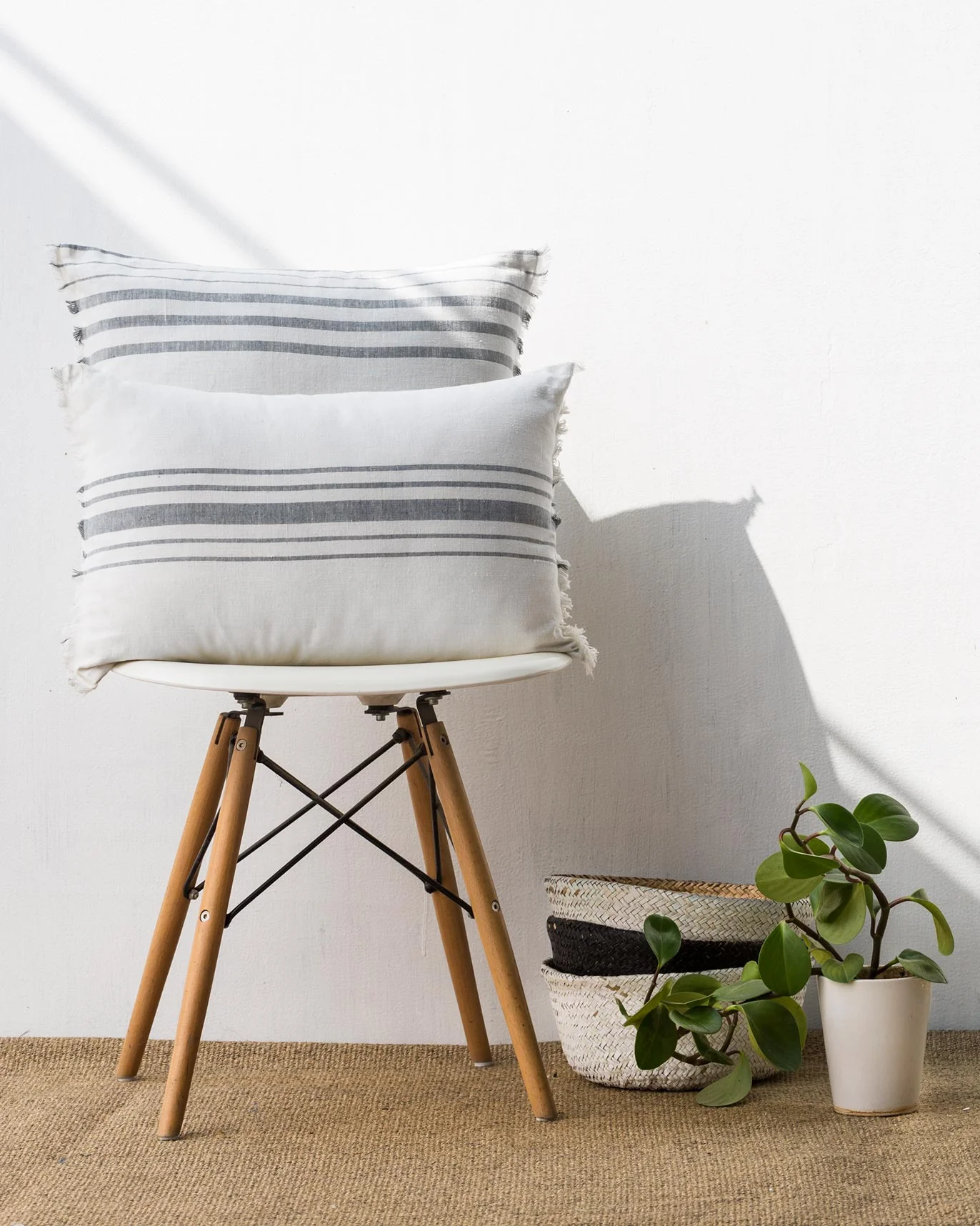French Stripe Pillow Cover - Image 5
