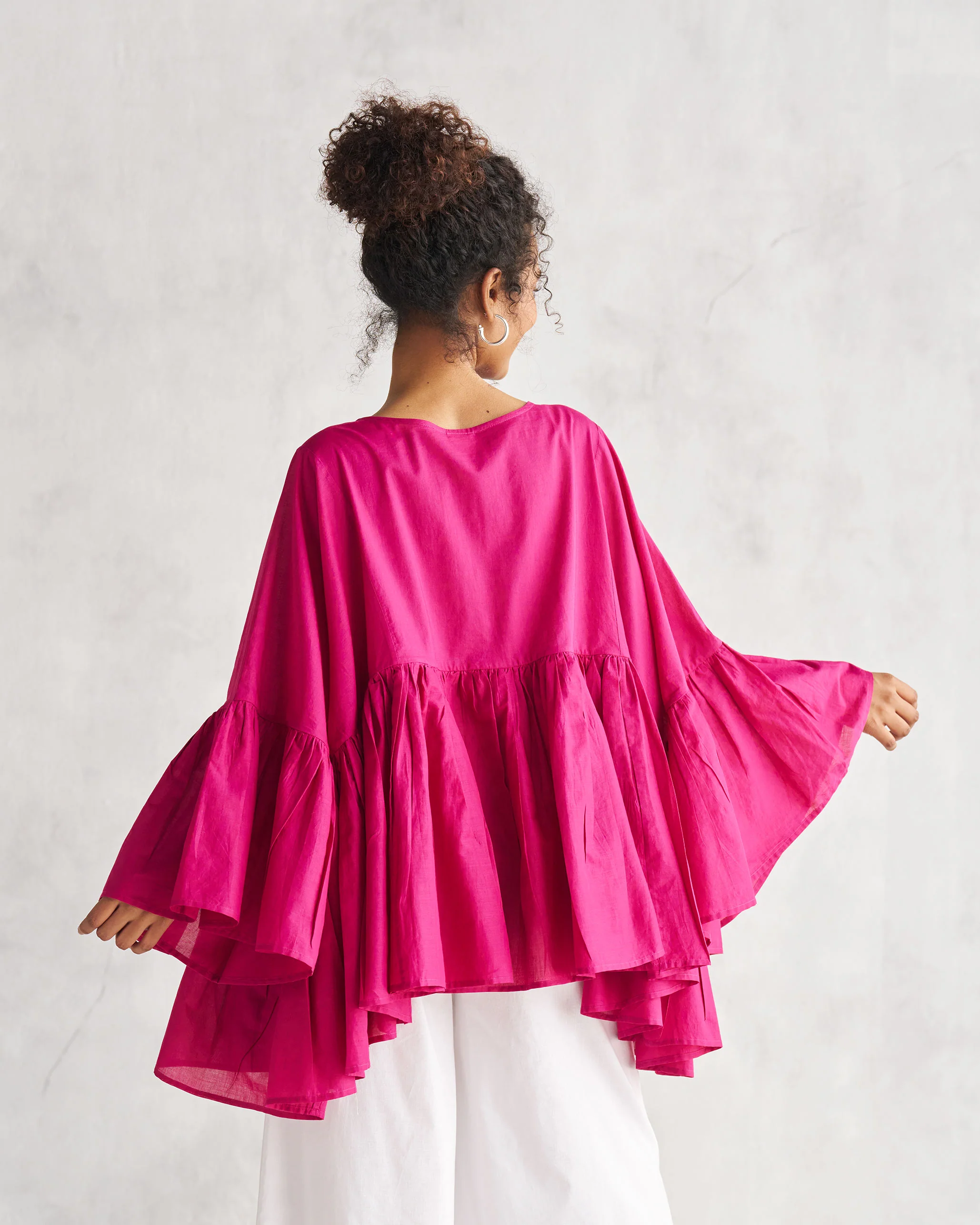 Frill Top - Berry - Image 3