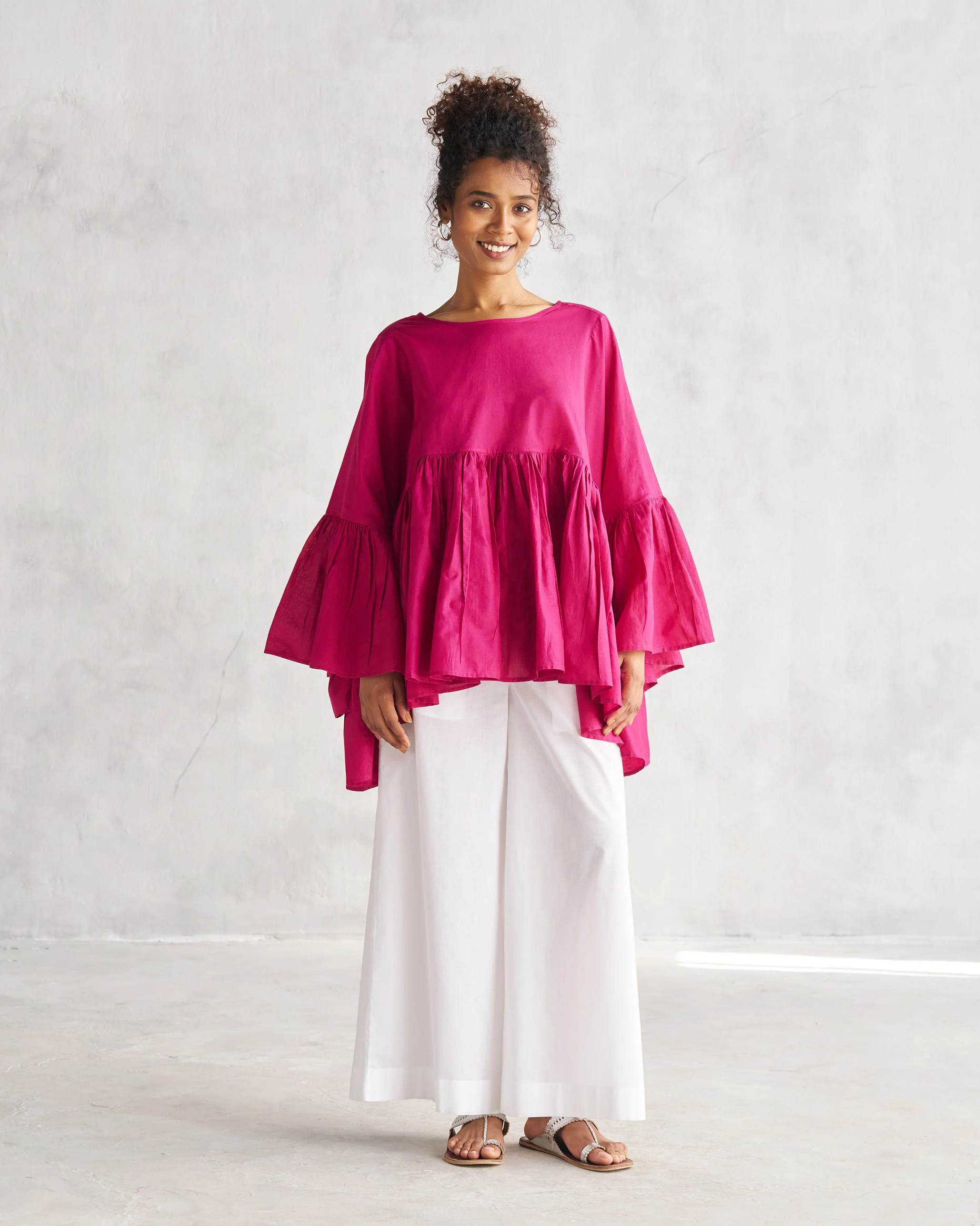 Frill Top - Berry - Image 5