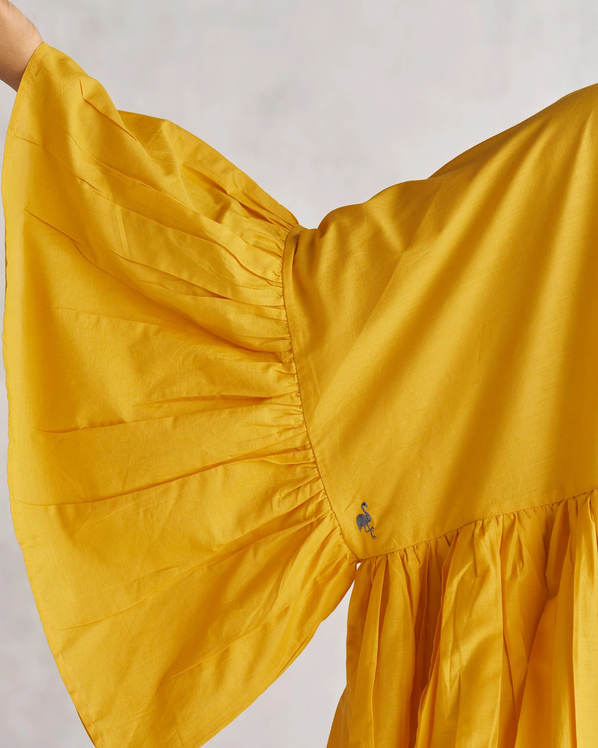 Frill Top - Ochre - Image 2