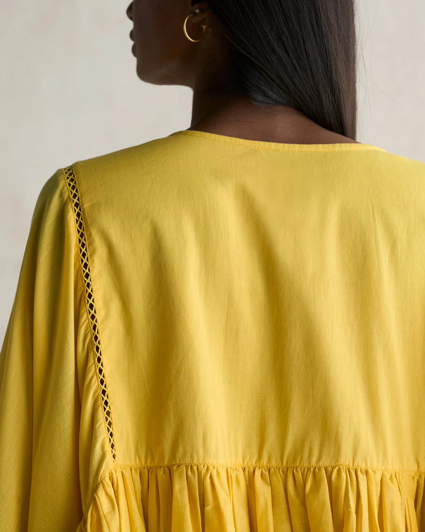 Frill Top - Yellow - Image 3